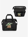 Star Wars The Mandalorian The Child Snacks Out Black Lunch Cooler, , alternate