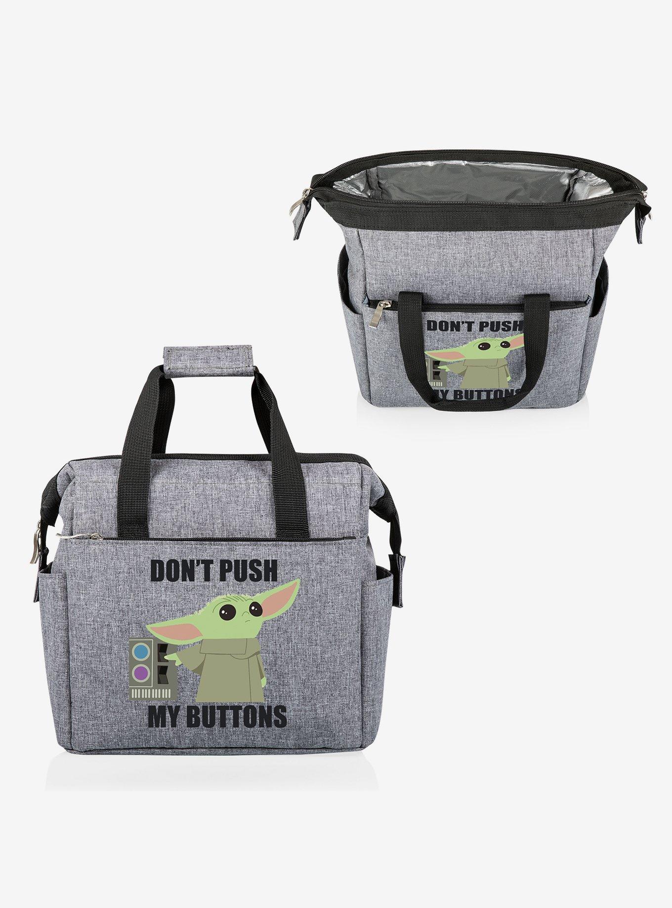 Star Wars The Mandalorian The Child Buttons Gray Lunch Cooler, , alternate