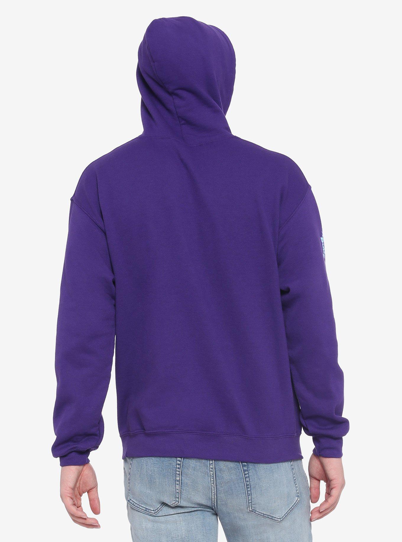 TinyTAN Character Purple Hoodie Inspired By BTS, PURPLE, alternate