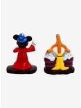 Disney Fantasia Sorcerer Mickey Mouse & Magic Broom Salt & Pepper Shaker Set, , alternate