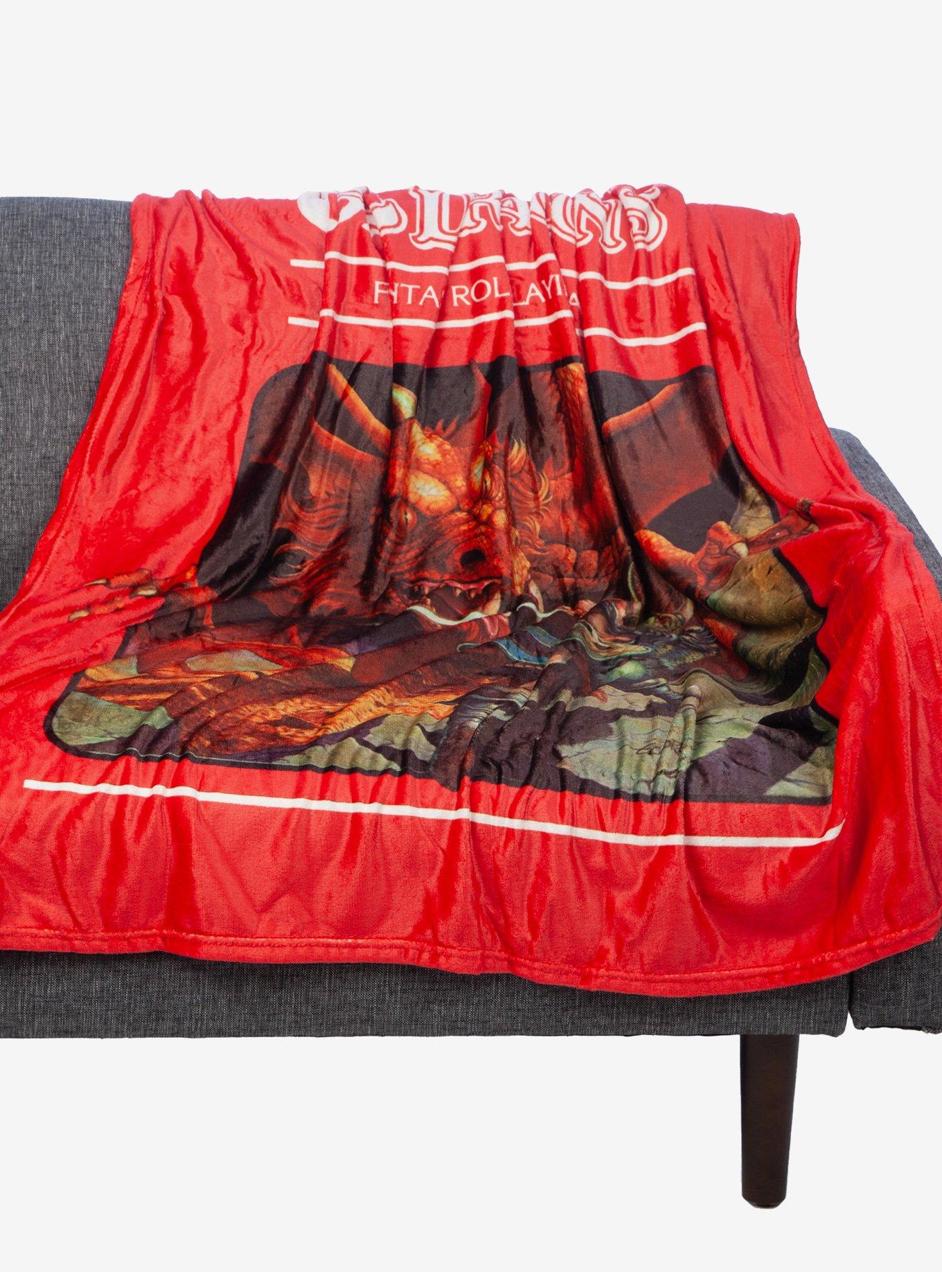 Dungeons & Dragons Red Cover Throw Blanket, , alternate