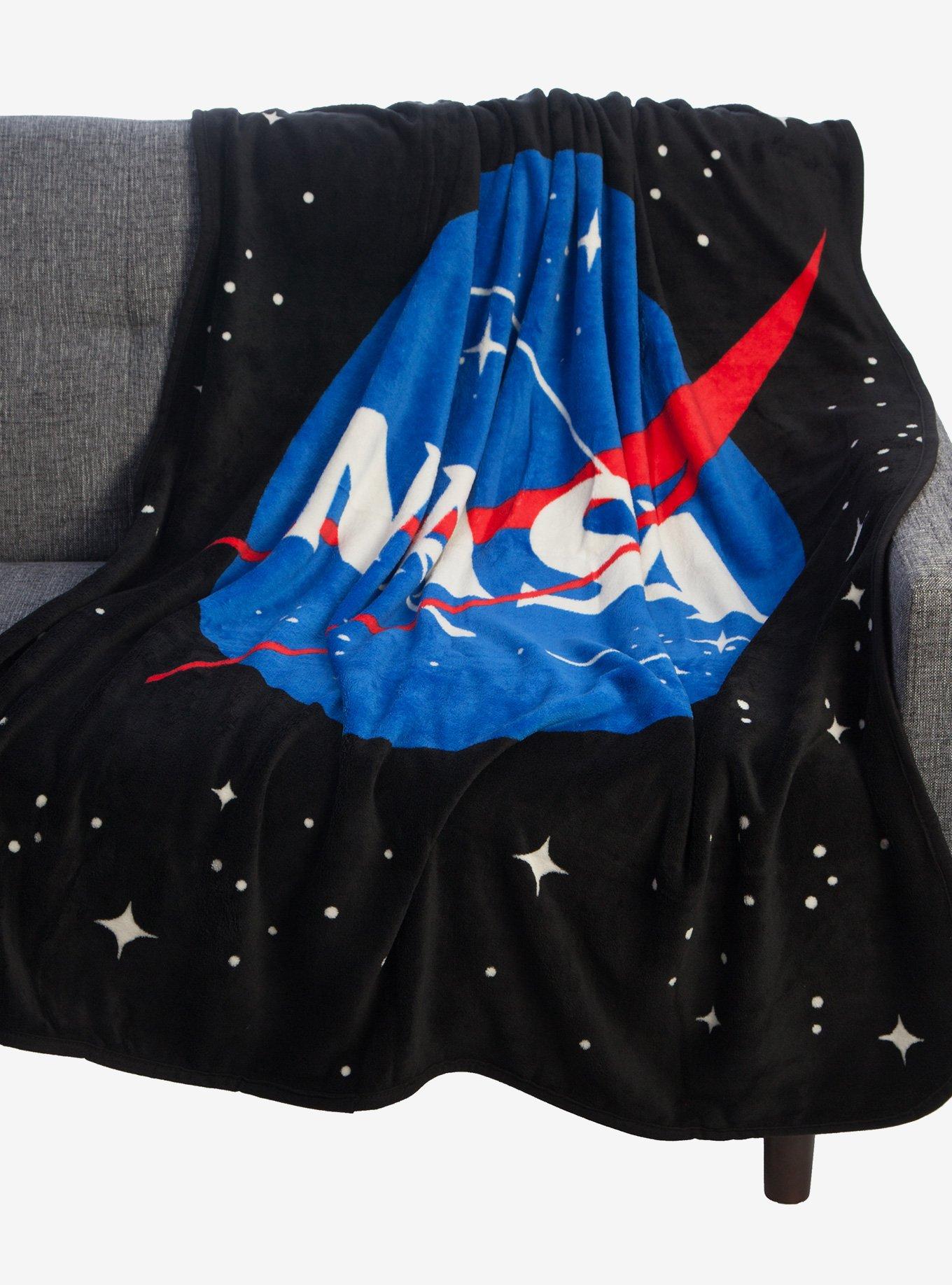 NASA Logo Throw Blanket, , alternate