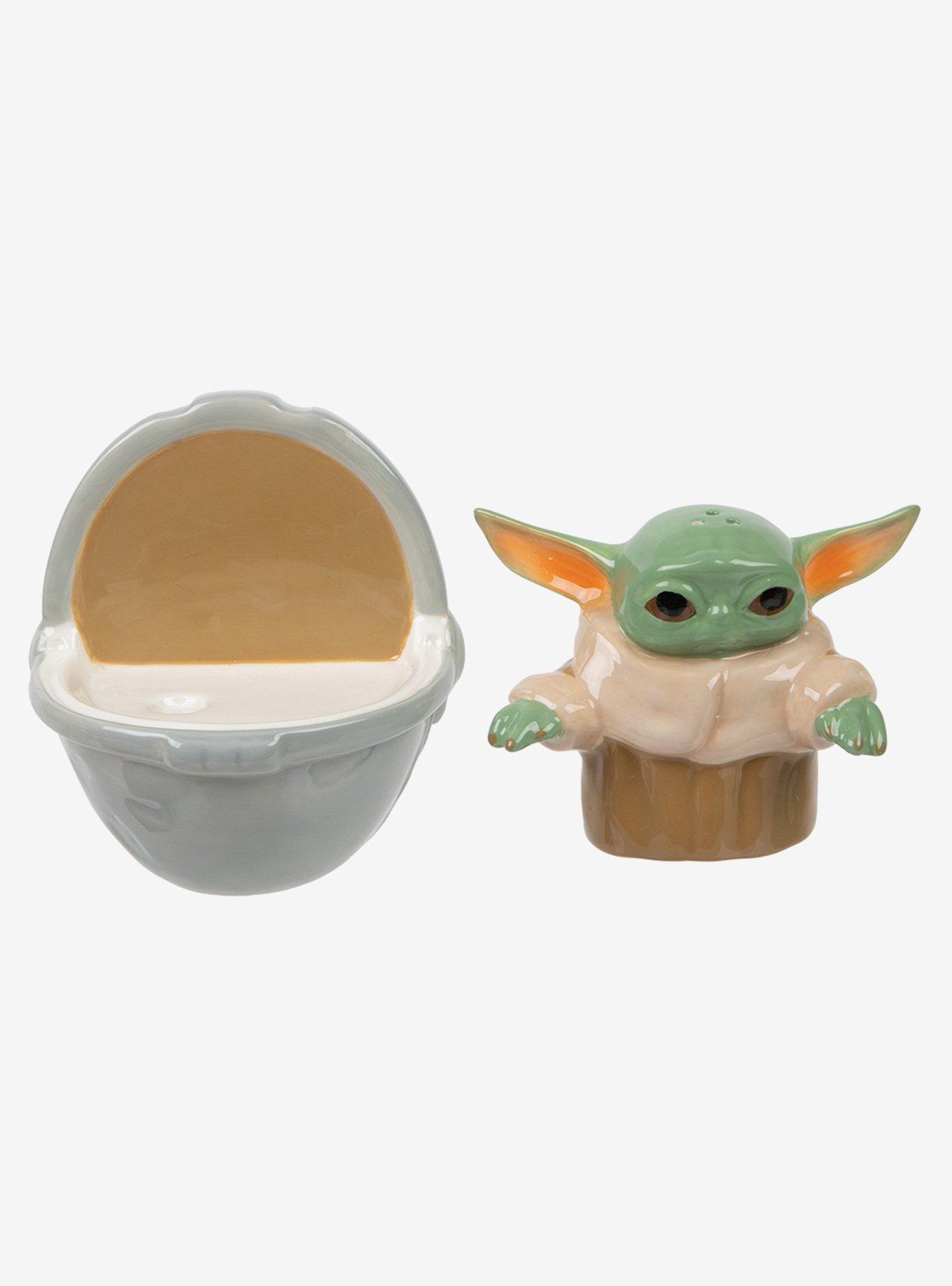 Star Wars The Mandalorian The Child Stacked Salt & Pepper Shaker Set, , alternate