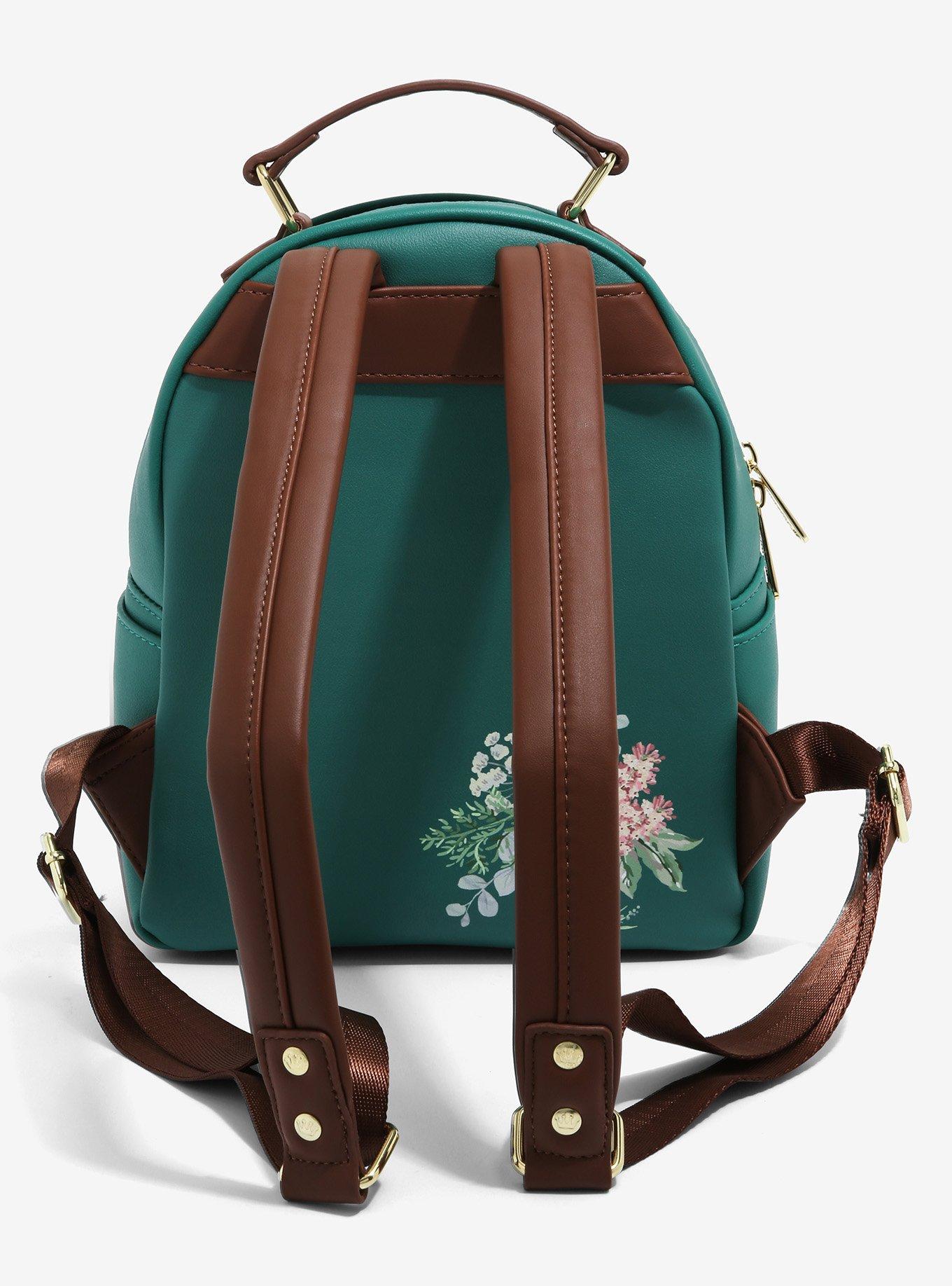 Loungefly Marvel Loki Floral Mini Backpack - BoxLunch Exclusive, , alternate
