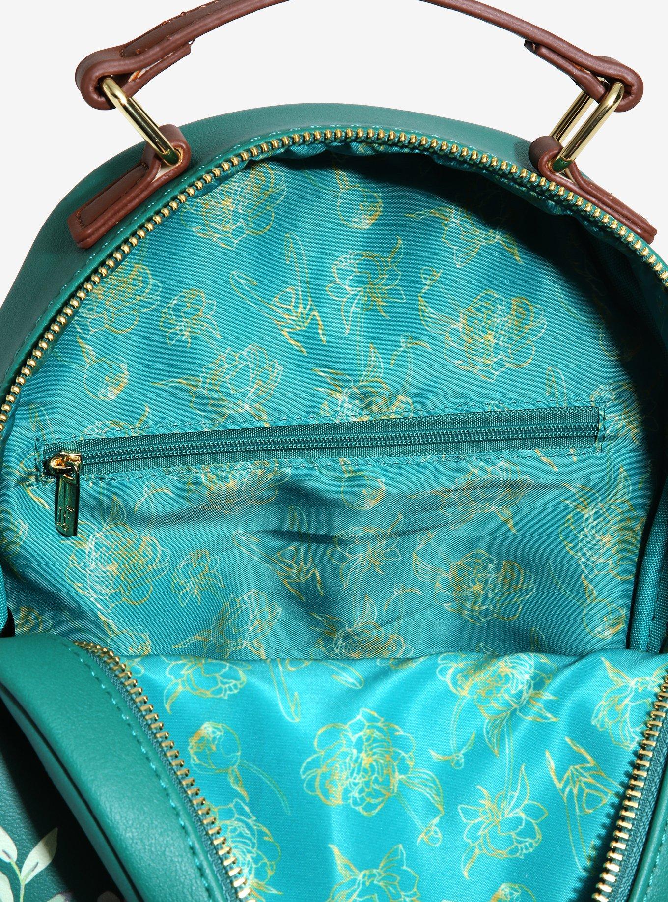 Loungefly Marvel Loki Floral Mini Backpack - BoxLunch Exclusive, , alternate