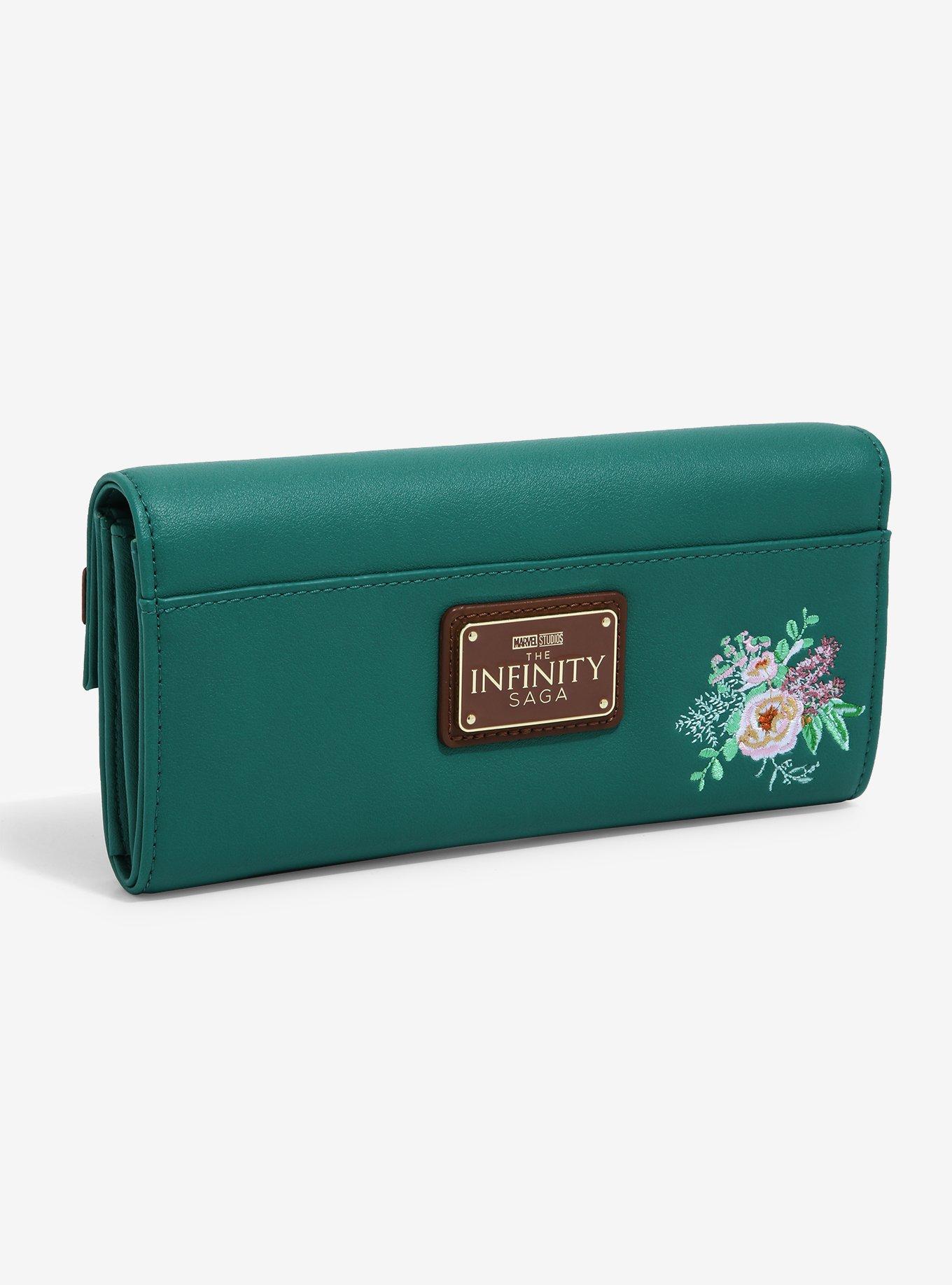 Floral NGIL Quilted Twist Lock Wallet