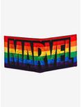 Marvel Pride Rainbow Logo Bifold Wallet - BoxLunch Exclusive, , alternate