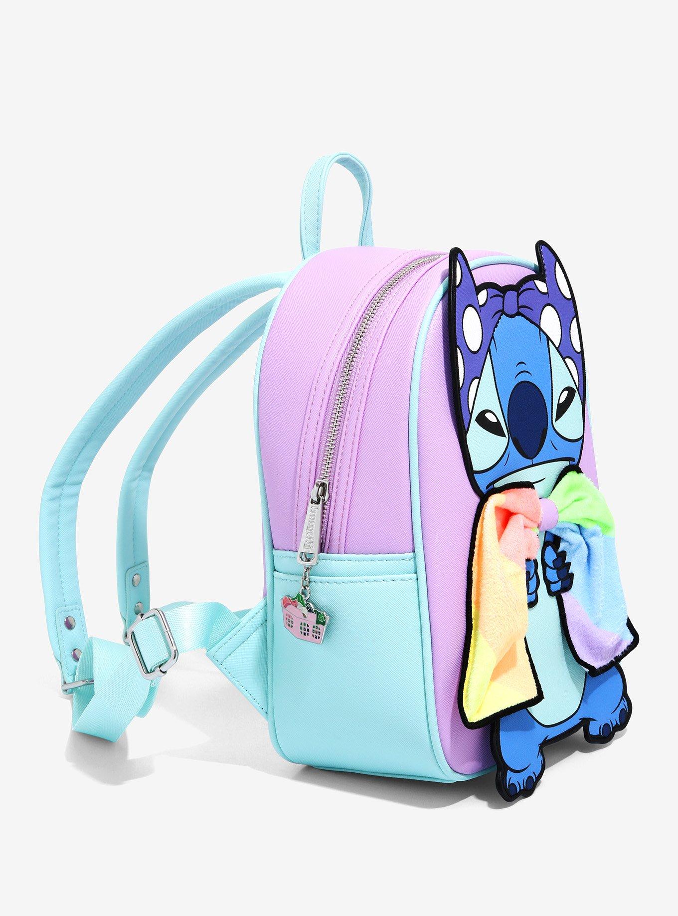 Loungefly Disney Lilo & Stitch Super Stitch with Rainbow Cape Mini Backpack - BoxLunch Exclusive, , alternate