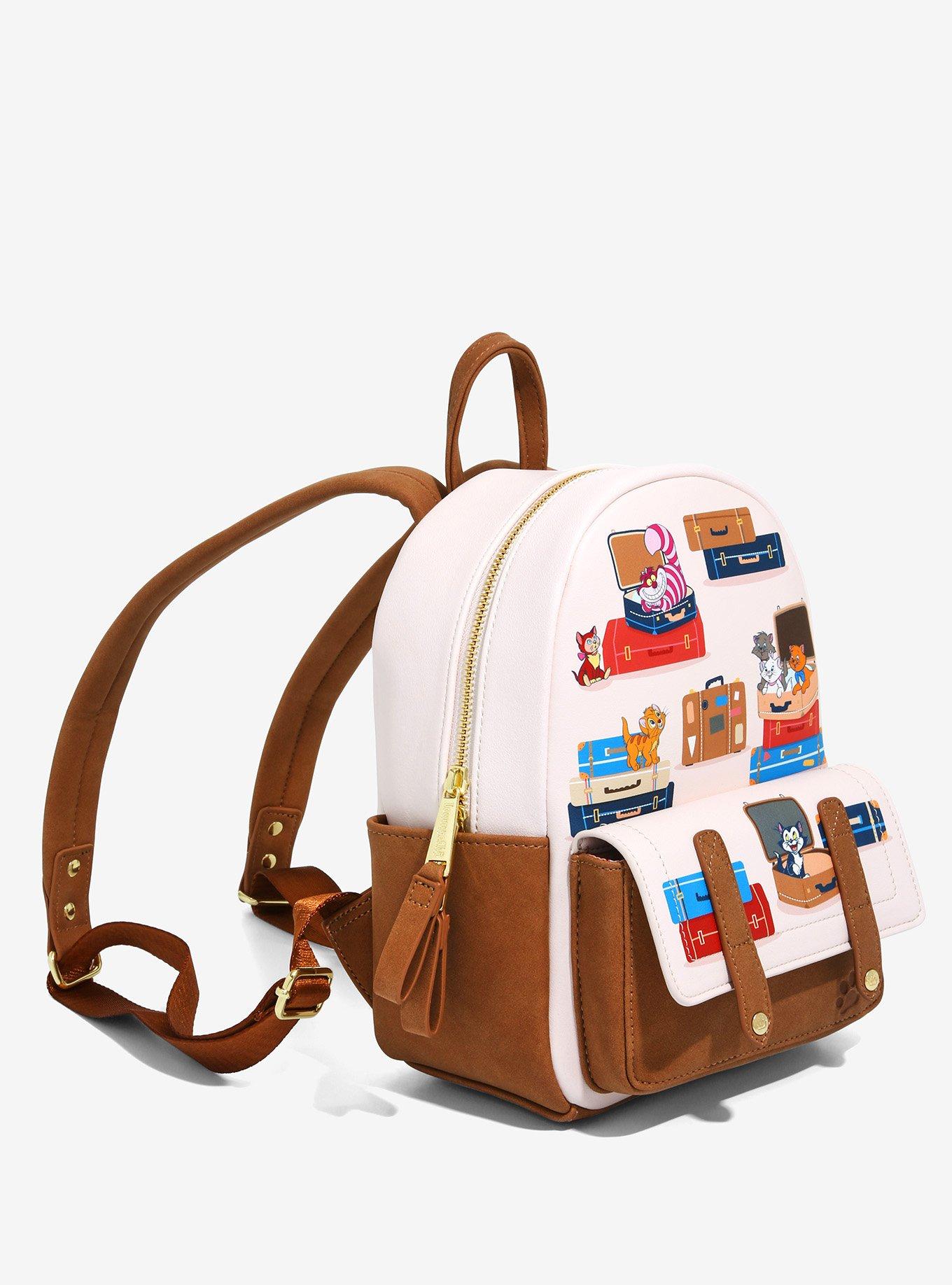 Loungefly Disney Traveling Cats Mini Backpack - BoxLunch Exclusive, , alternate