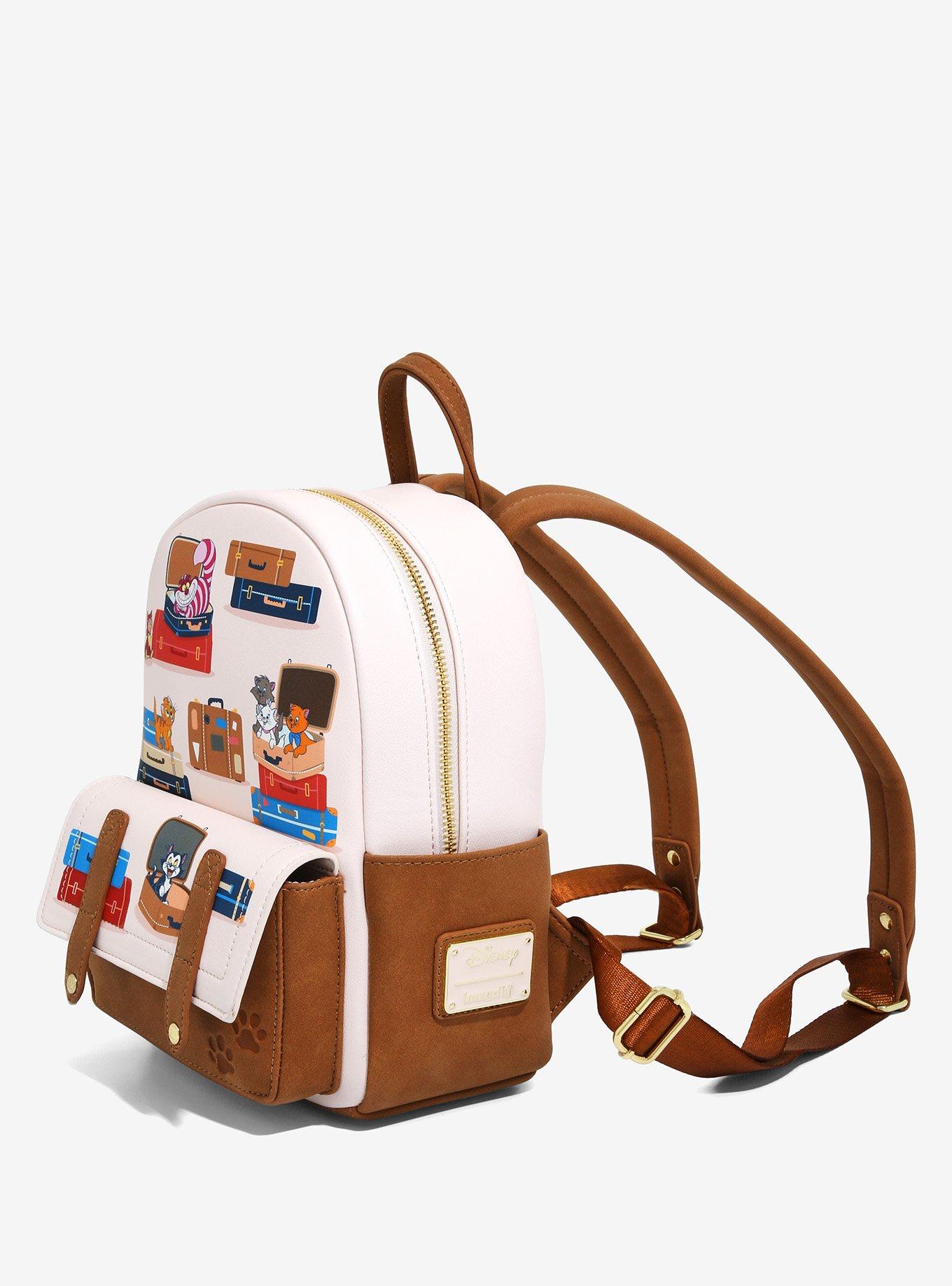 Loungefly Disney Traveling Cats Mini Backpack - BoxLunch Exclusive, , alternate
