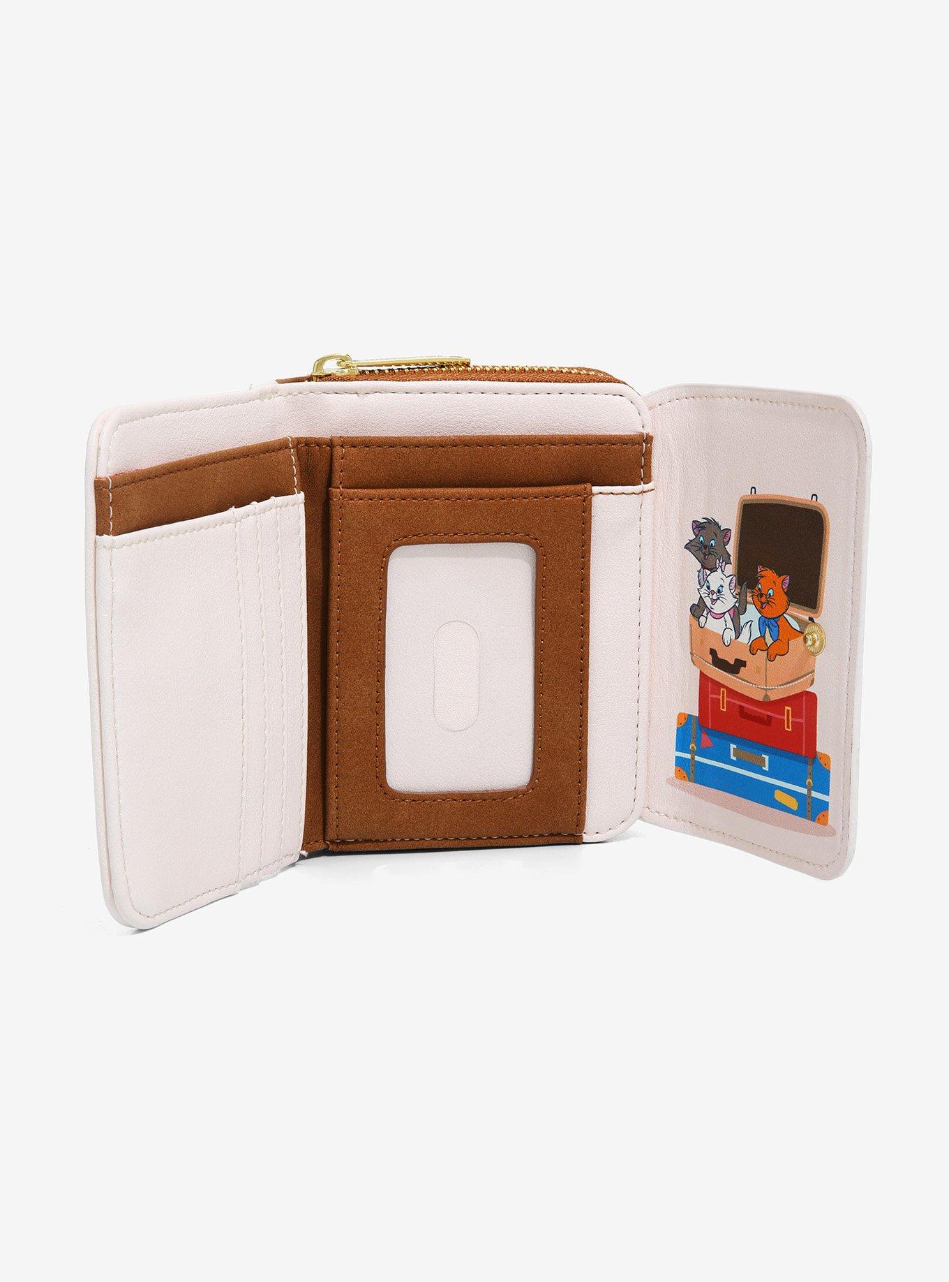 Loungefly Disney Cats Luggage Small Zip Wallet - BoxLunch Exclusive, , alternate