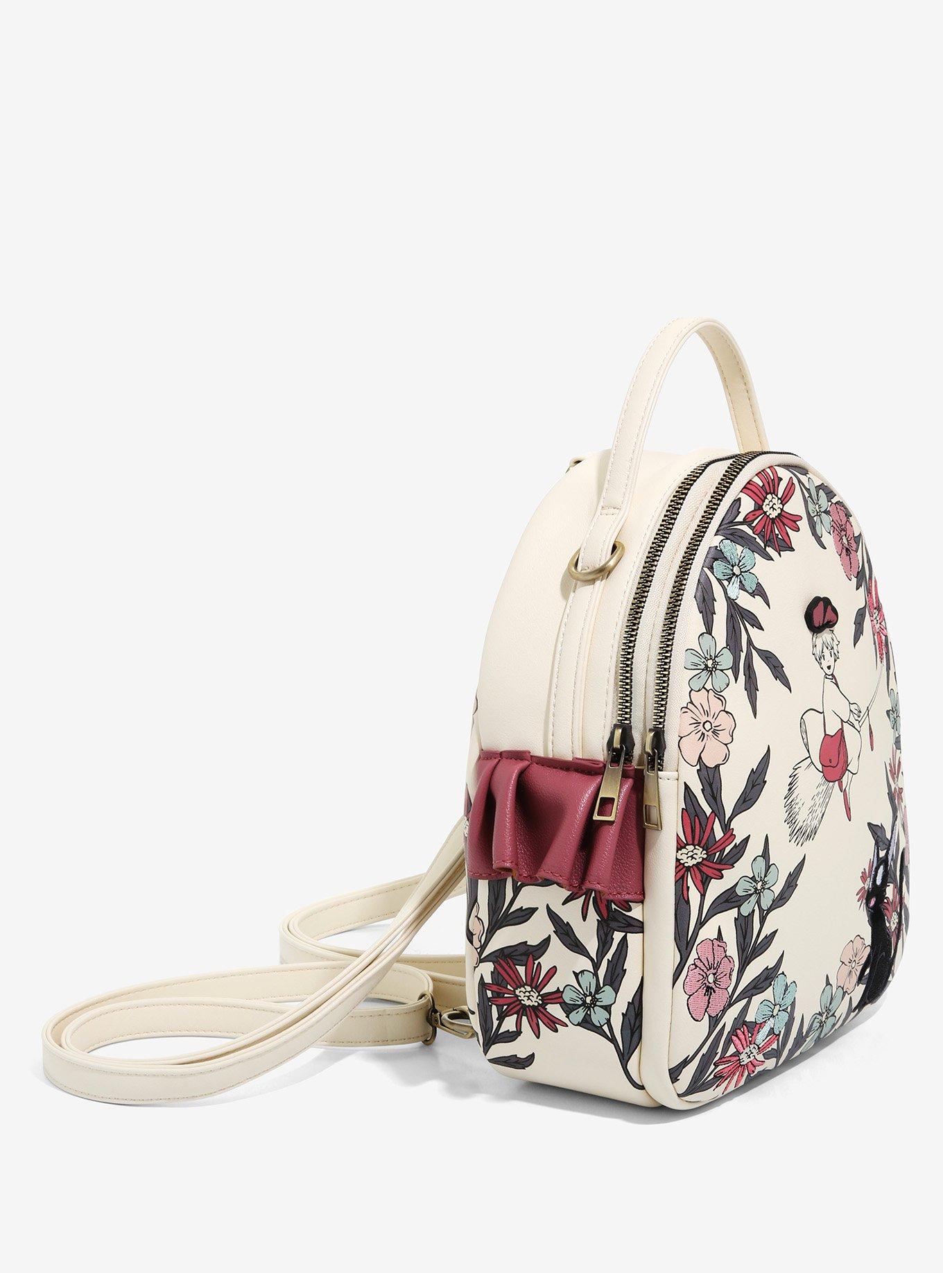Our Universe Studio Ghibli Kiki's Delivery Service Floral Mini Backpack - BoxLunch Exclusive, , alternate
