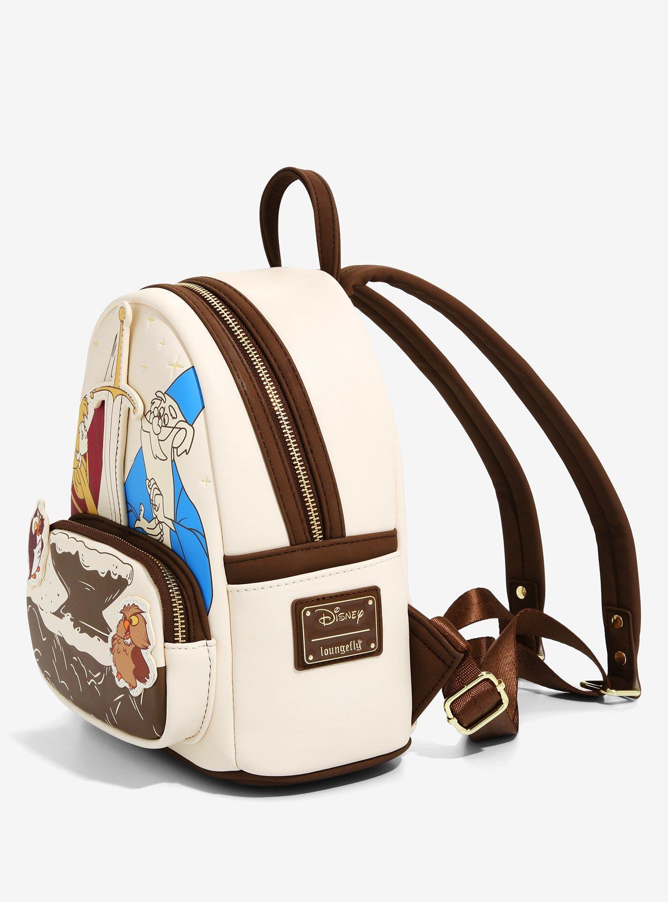 Loungefly Disney The Sword in the Stone Arthur & Merlin Mini Backpack - BoxLunch Exclusive, , alternate