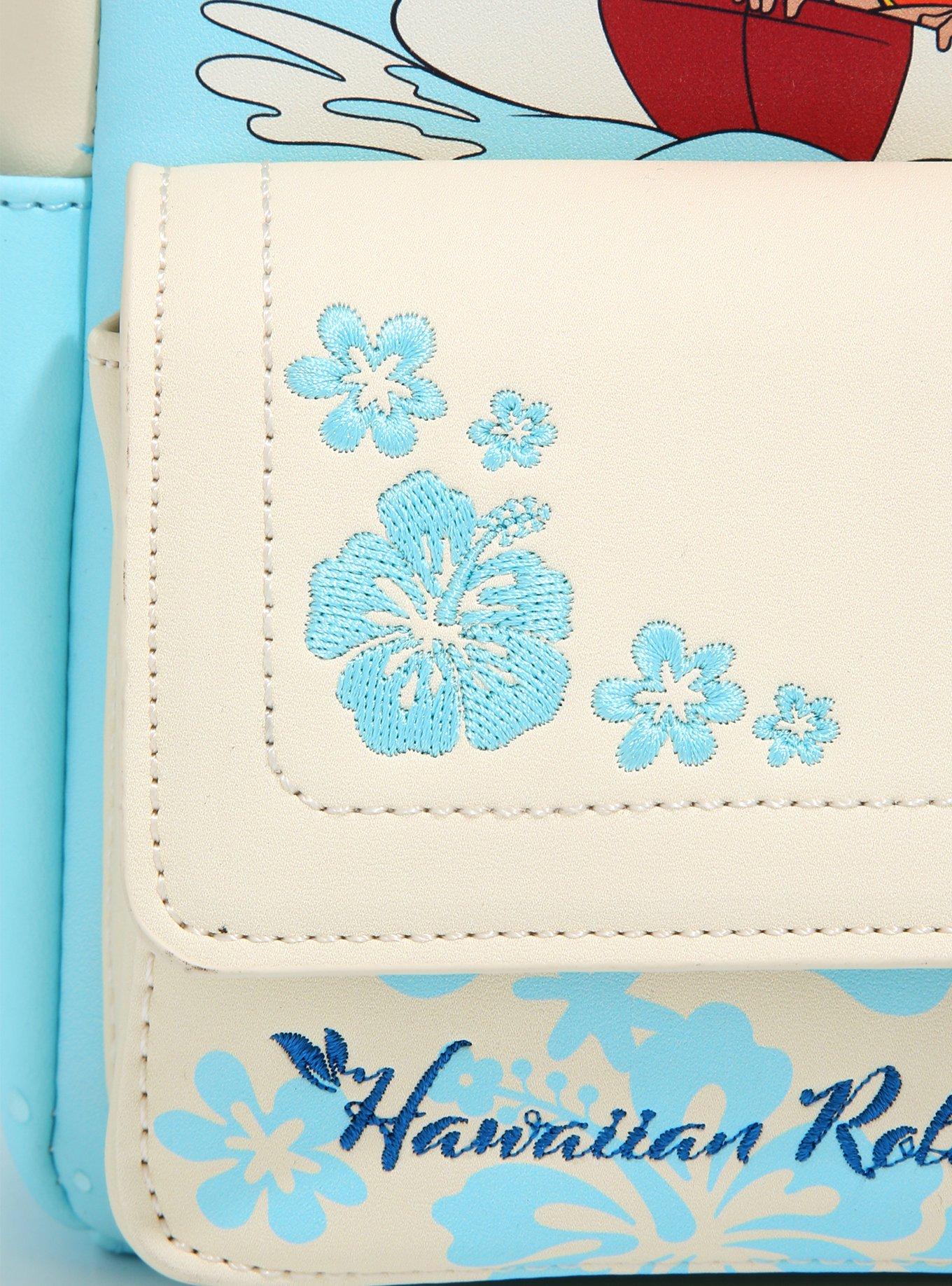 Loungefly Disney Lilo & Stitch Hawaiian Roller Coaster Ride Mini Backpack - BoxLunch Exclusive, , alternate