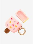 Pink Ice Cream Wireless Earbud Case Cover, , alternate