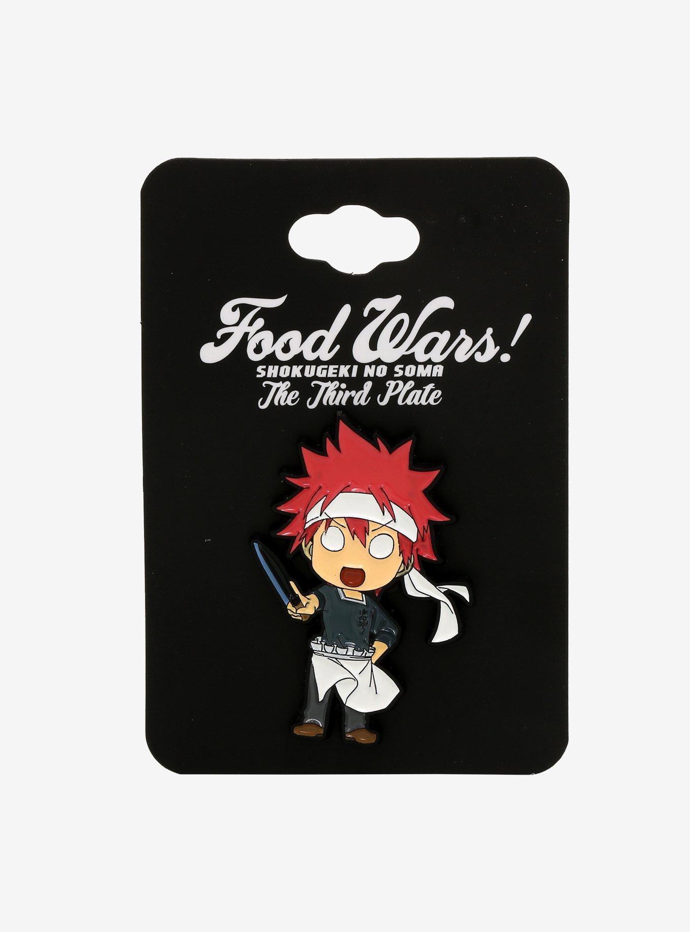 Food Wars!: Shokugeki No Soma Chibi Soma Enamel Pin, , alternate