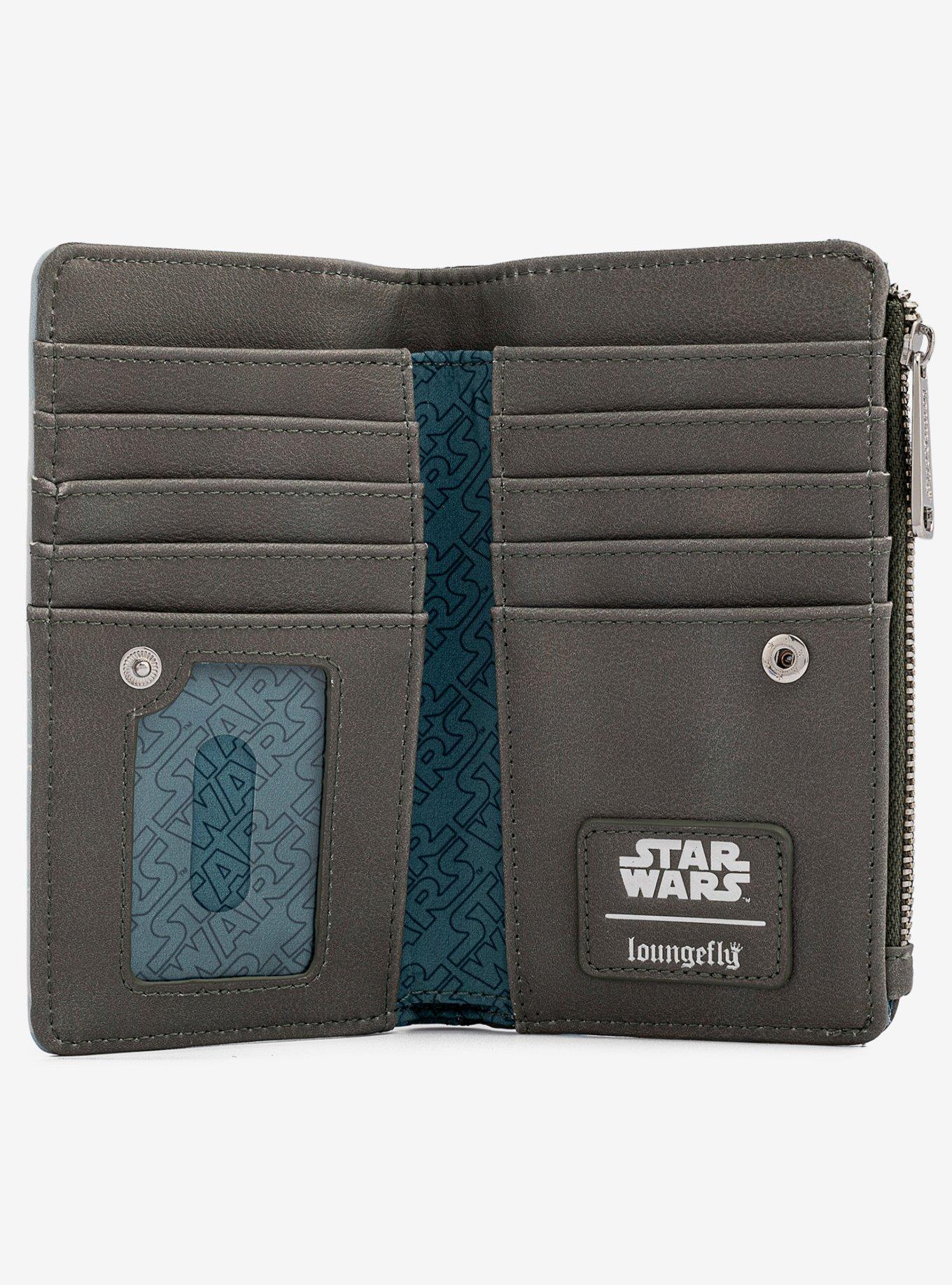 Loungefly Star Wars Kylo Ren & Rey Fight Scene Flap Wallet, , alternate