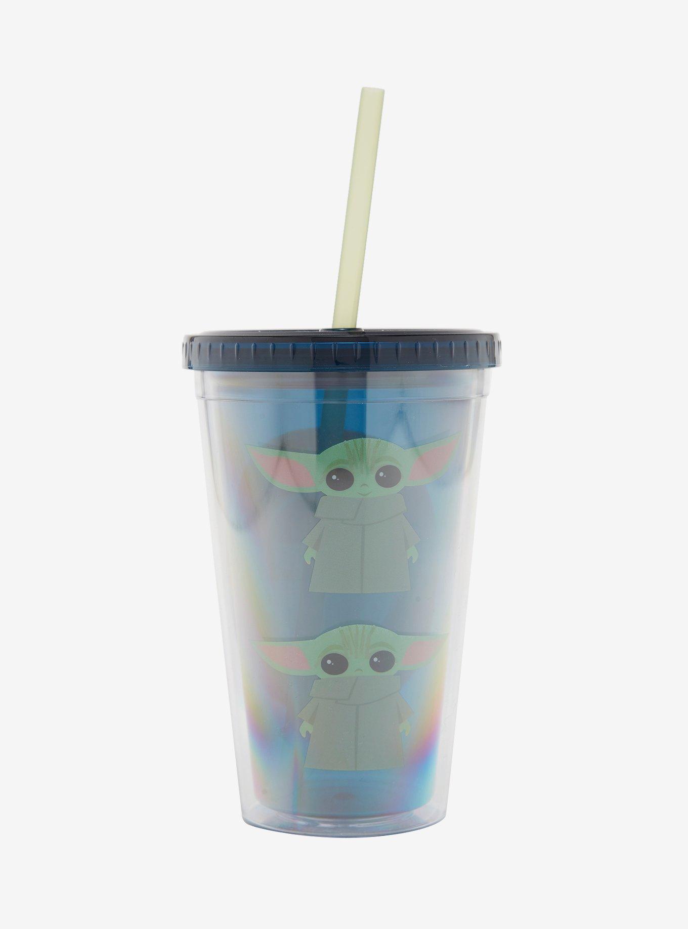 Star Wars The Mandalorian Cartoon Child Acrylic Travel Cup, , alternate