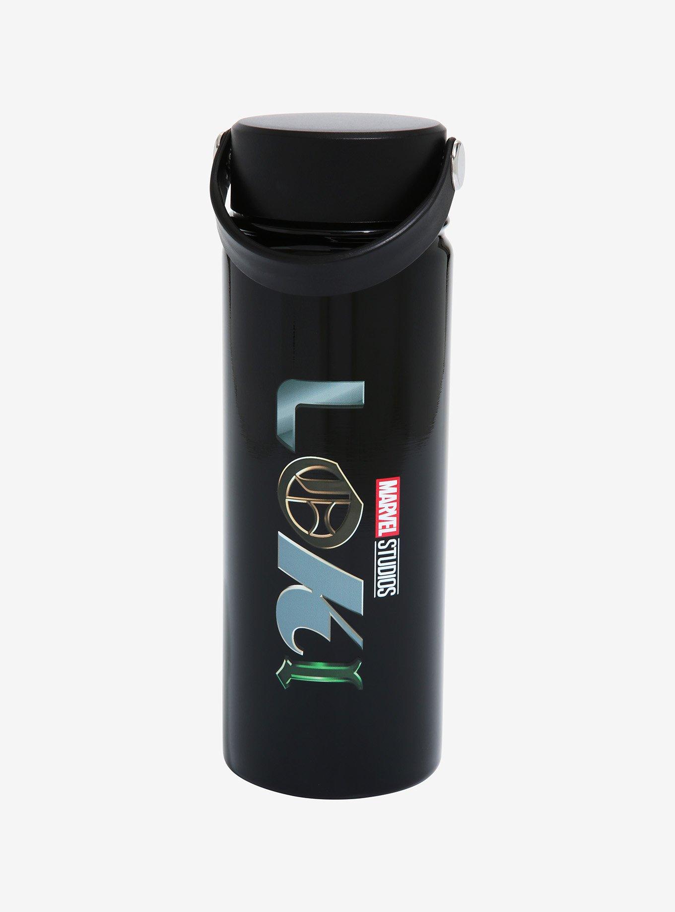 Marvel Loki Logo Water Bottle, , alternate