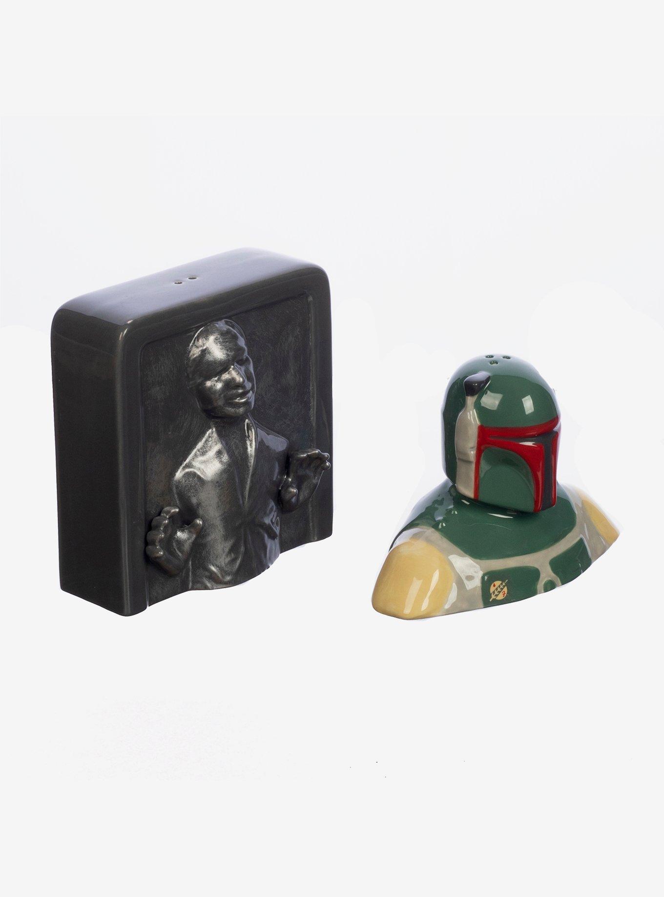 Star Wars Boba Fett & Han Solo Carbonite Salt & Pepper Shaker Set, , alternate