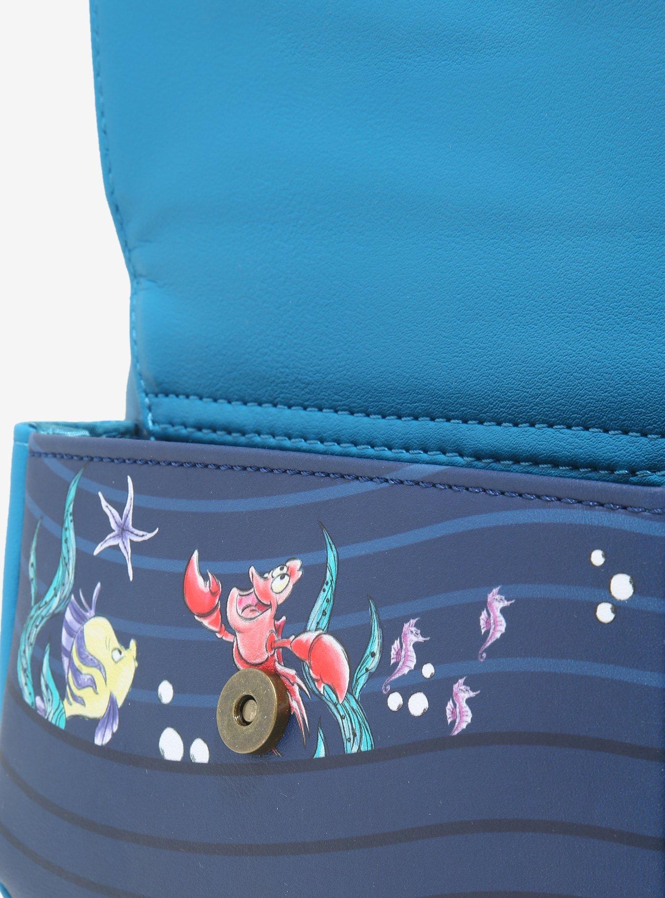 Loungefly Disney The Little Mermaid Ariel Sketch Mini Backpack, , alternate