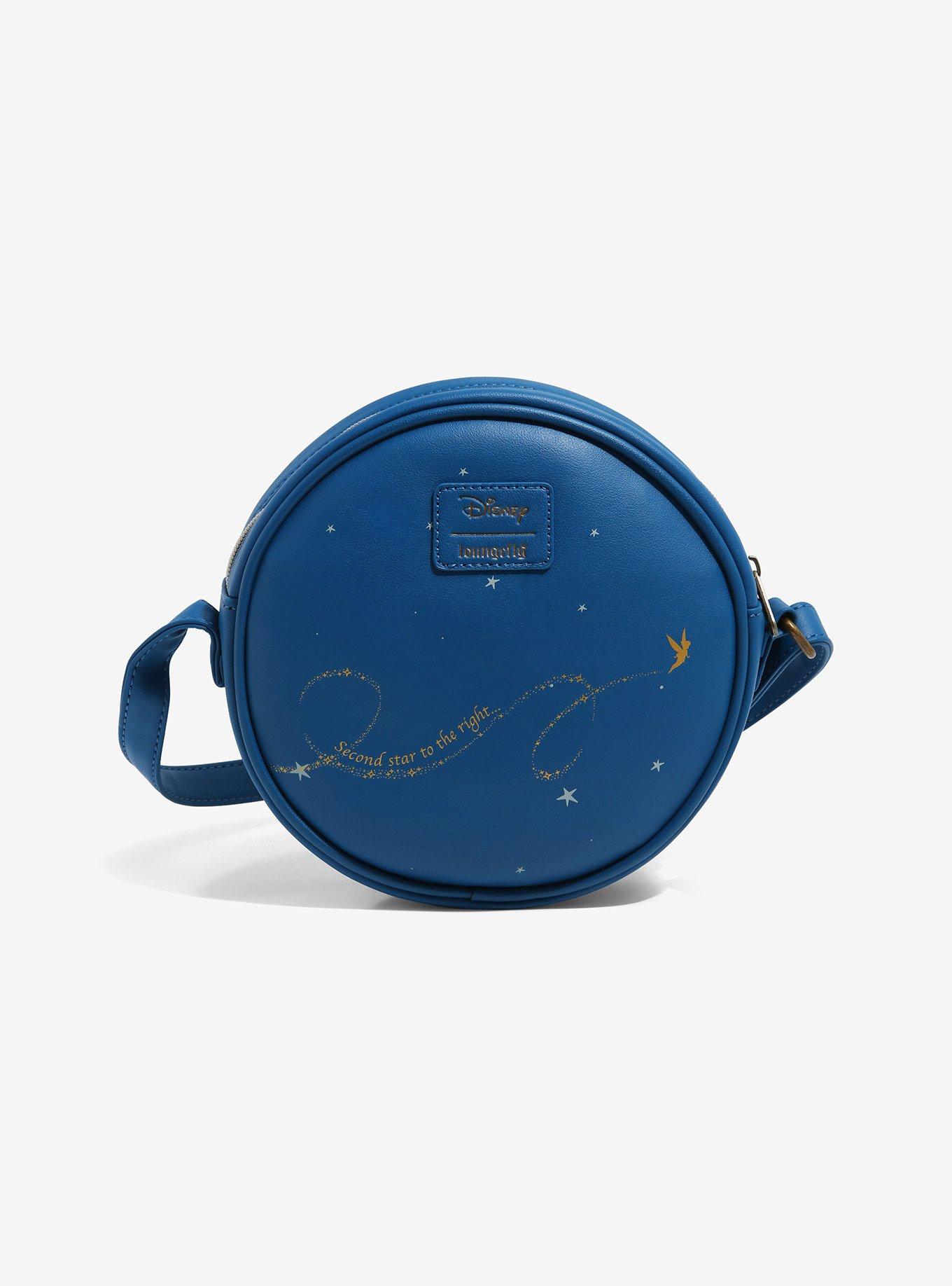 Loungefly Peter Pan Clock Glow in the Dark Crossbody Bag – Twin Treats