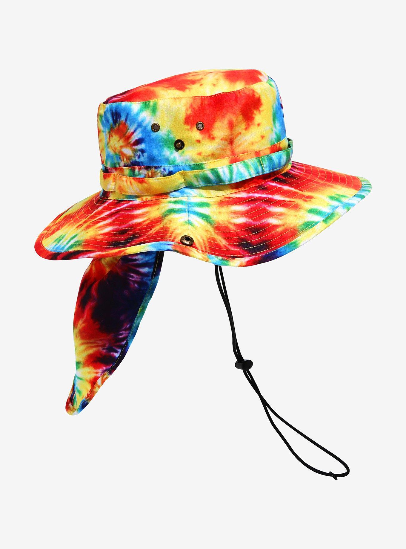 Rainbow Tie-Dye Boonie Hat, , alternate