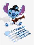Loungefly Disney Lilo & Stitch Glitter Elvis Stitch Makeup Brush Set, , alternate