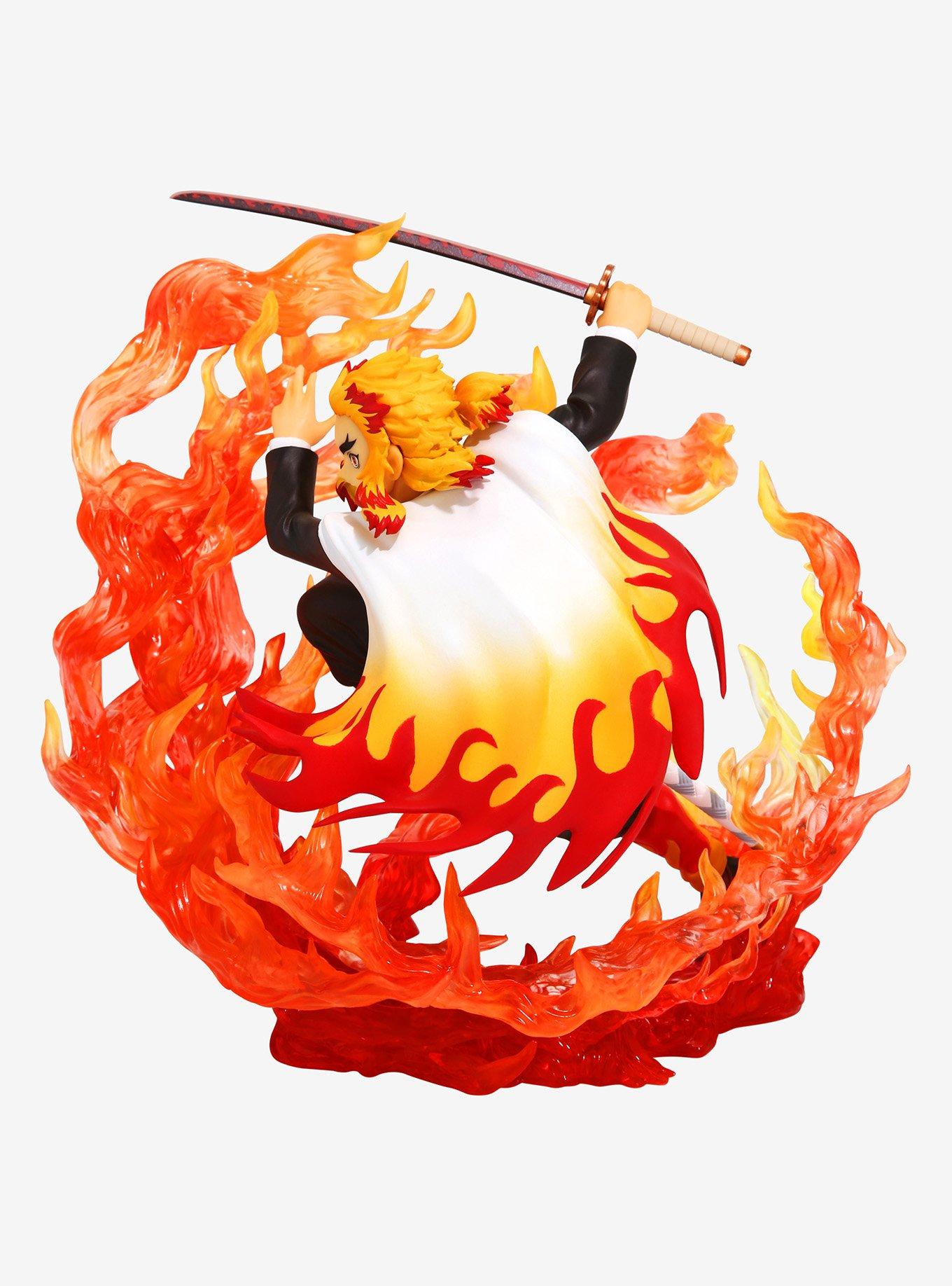 Bandai Spirits Demon Slayer: Kimetsu no Yaiba FiguartsZERO Kyojuro Rengoku Flame Breathing  Figure, , alternate