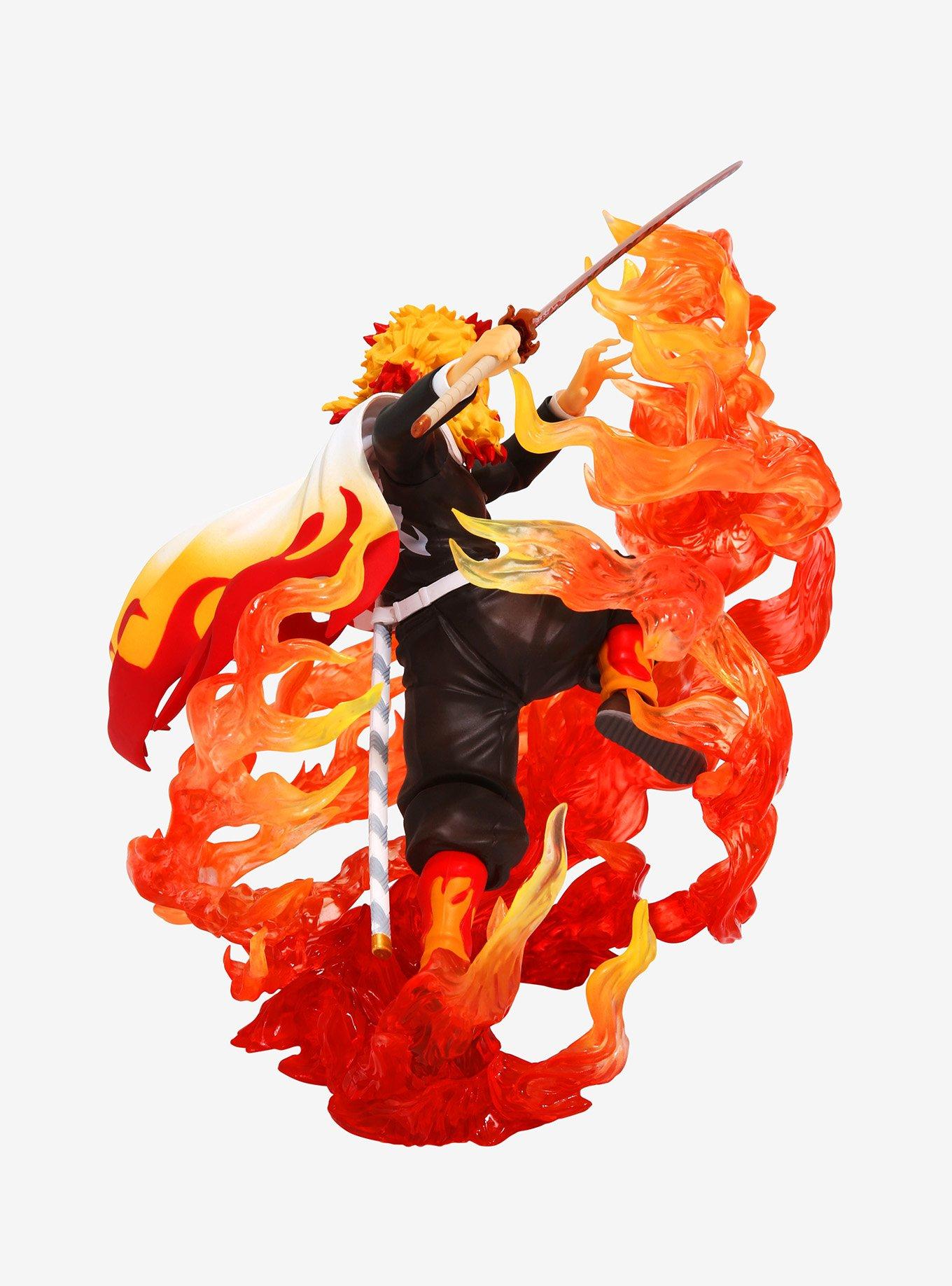 Bandai Spirits Demon Slayer: Kimetsu no Yaiba FiguartsZERO Kyojuro Rengoku Flame Breathing  Figure, , alternate