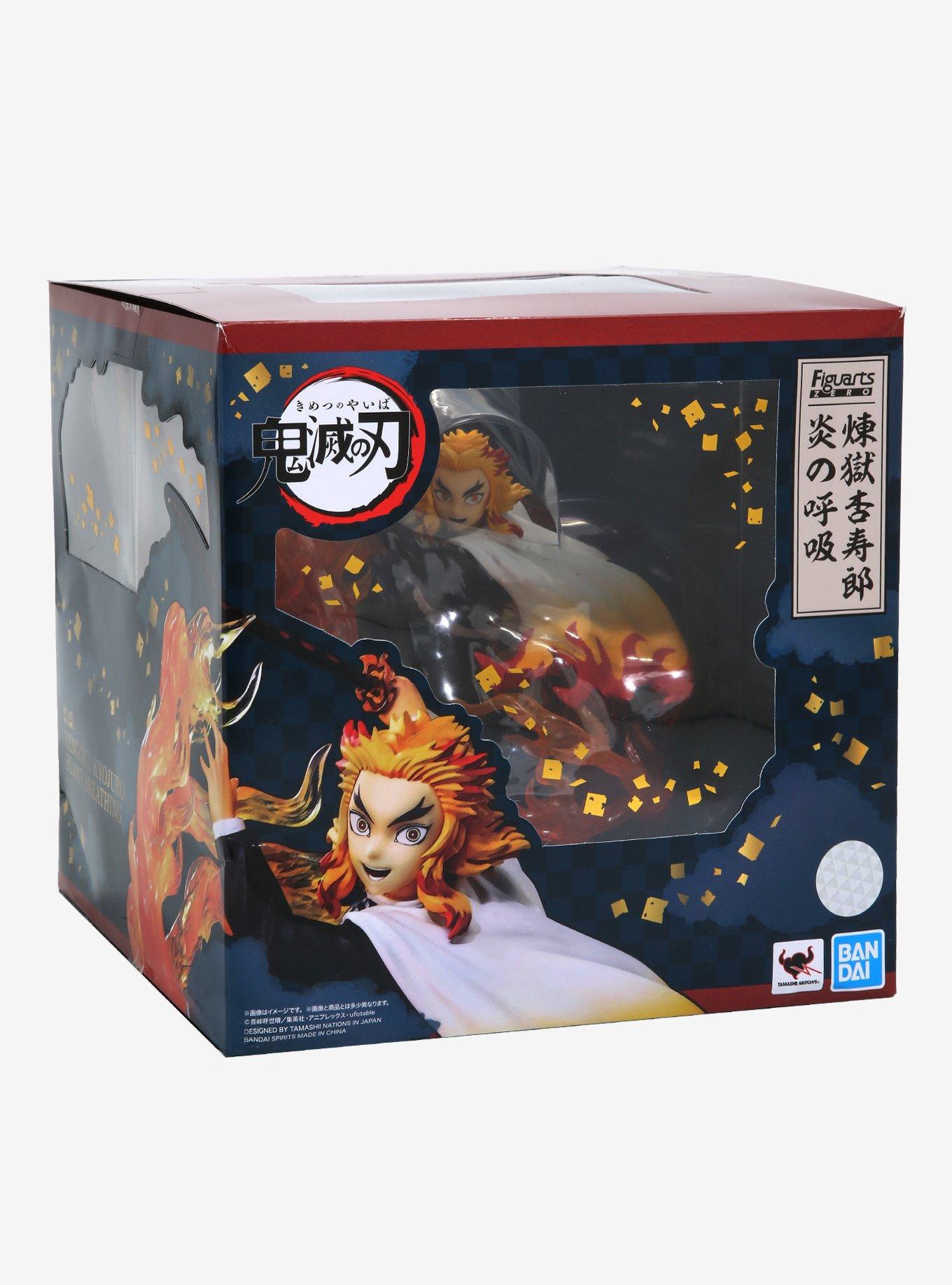 Bandai Spirits Demon Slayer: Kimetsu no Yaiba FiguartsZERO Kyojuro Rengoku Flame Breathing  Figure, , alternate