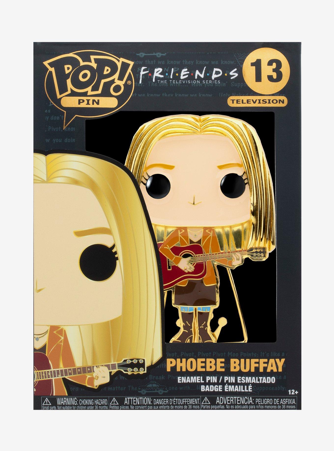 Funko Pop! Television Friends Phoebe Buffay Large Enamel Pin, , alternate