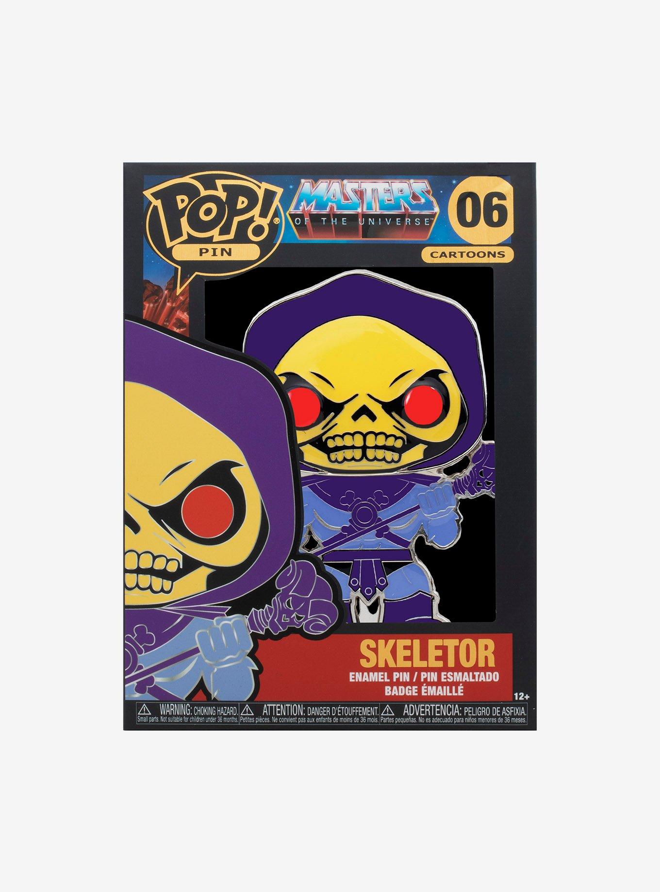 Funko Pop! Masters of the Universe Skeletor Large Enamel Pin, , alternate