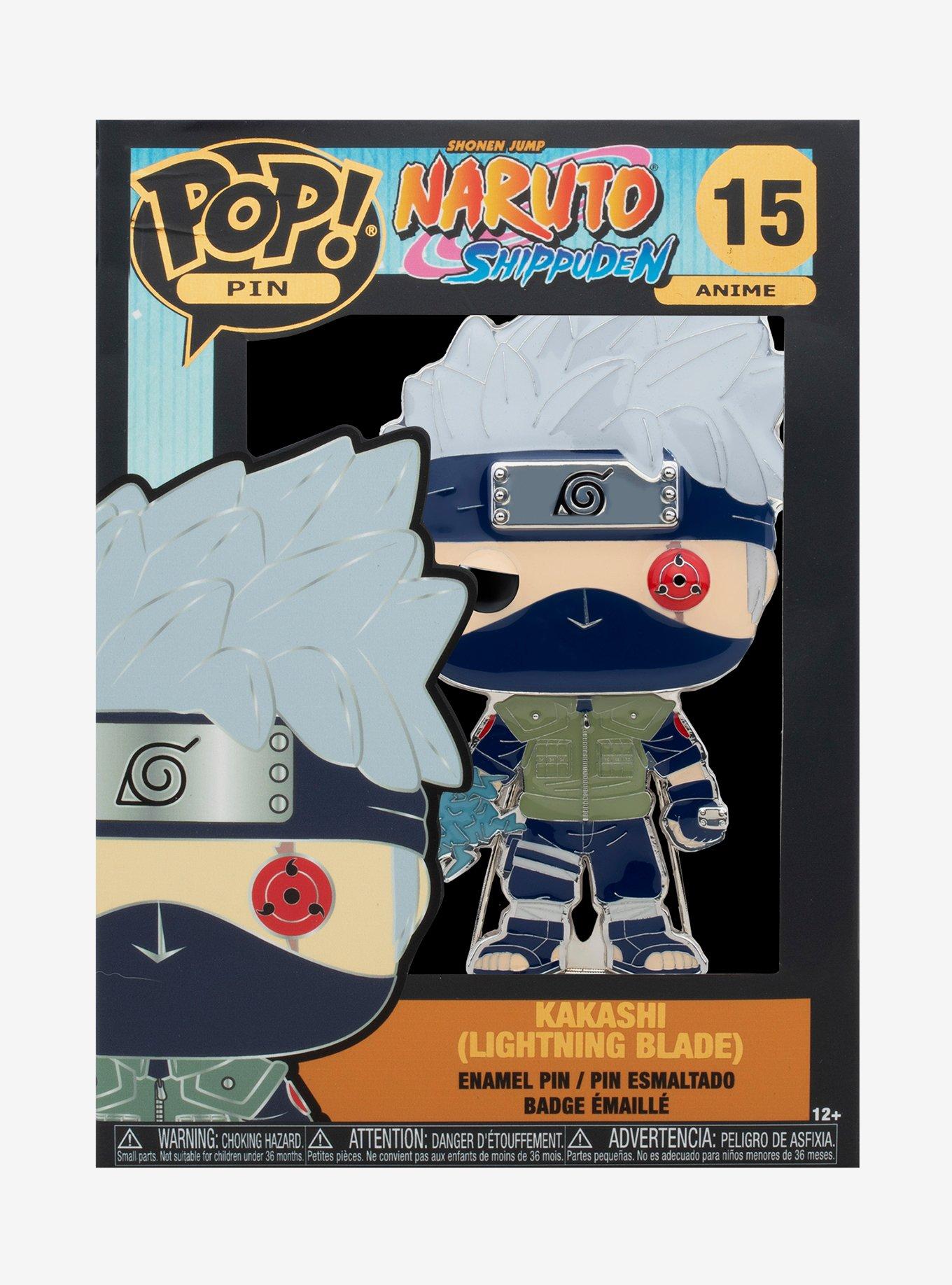 Funko Pop! Anime Naruto Shippuden Kakashi Hatake (Lightning Blade) Large Enamel Pin, , alternate