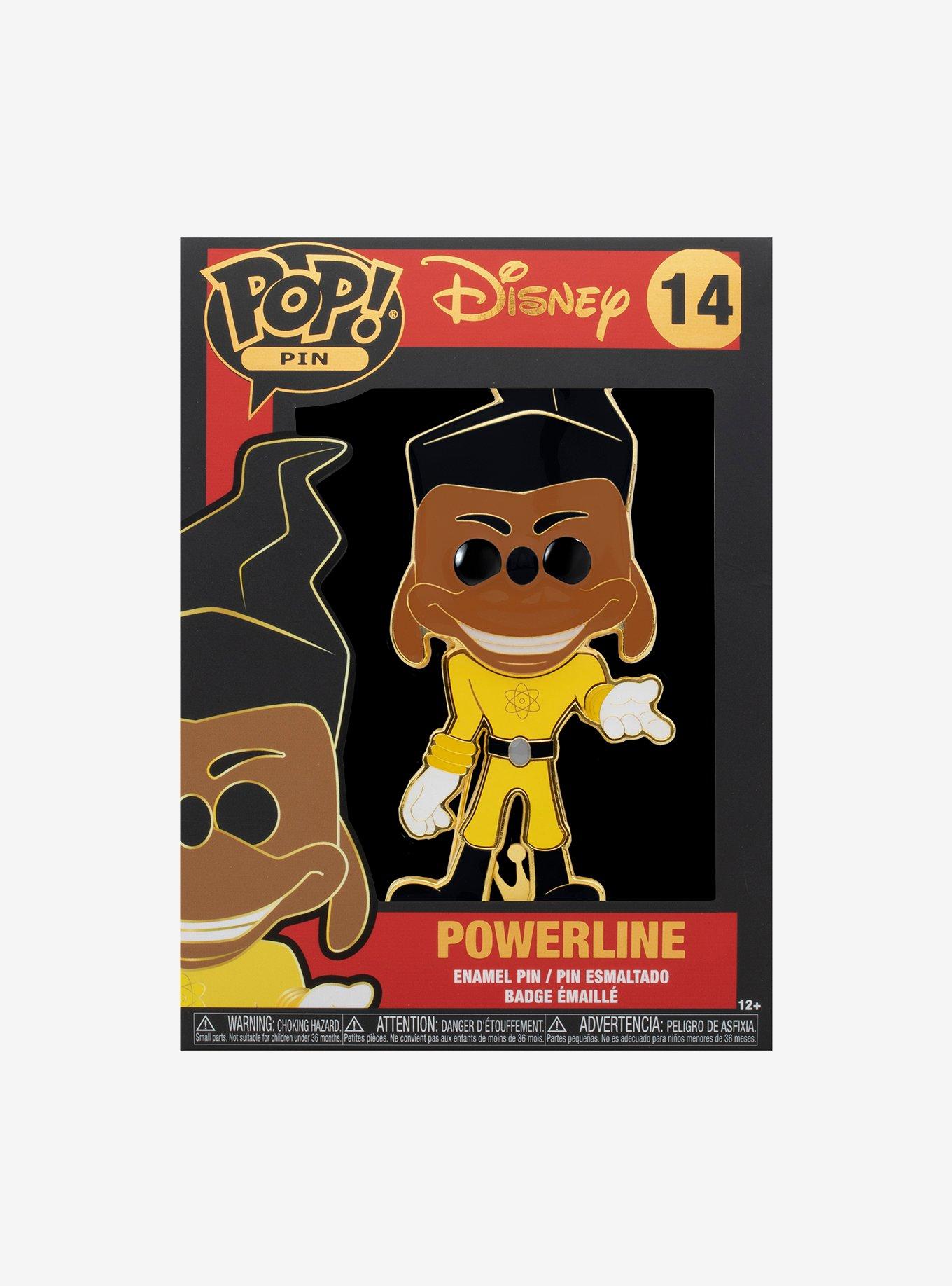 Funko Pop! Disney A Goofy Movie Powerline Large Enamel Pin, , alternate