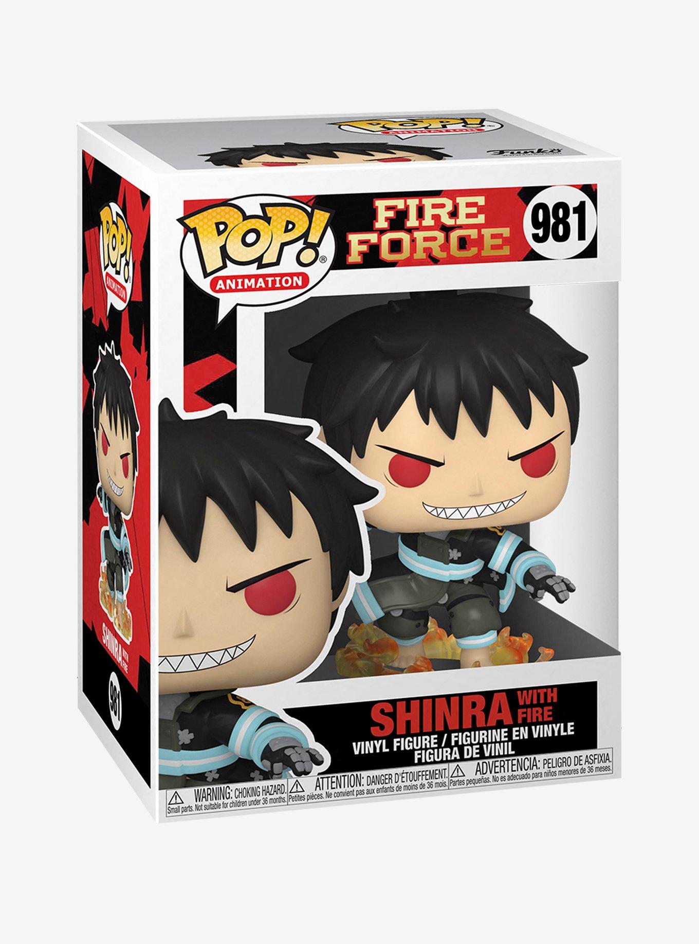 Funko Fire Force Pop! Animation Shinra With Fire Vinyl Figure, , alternate