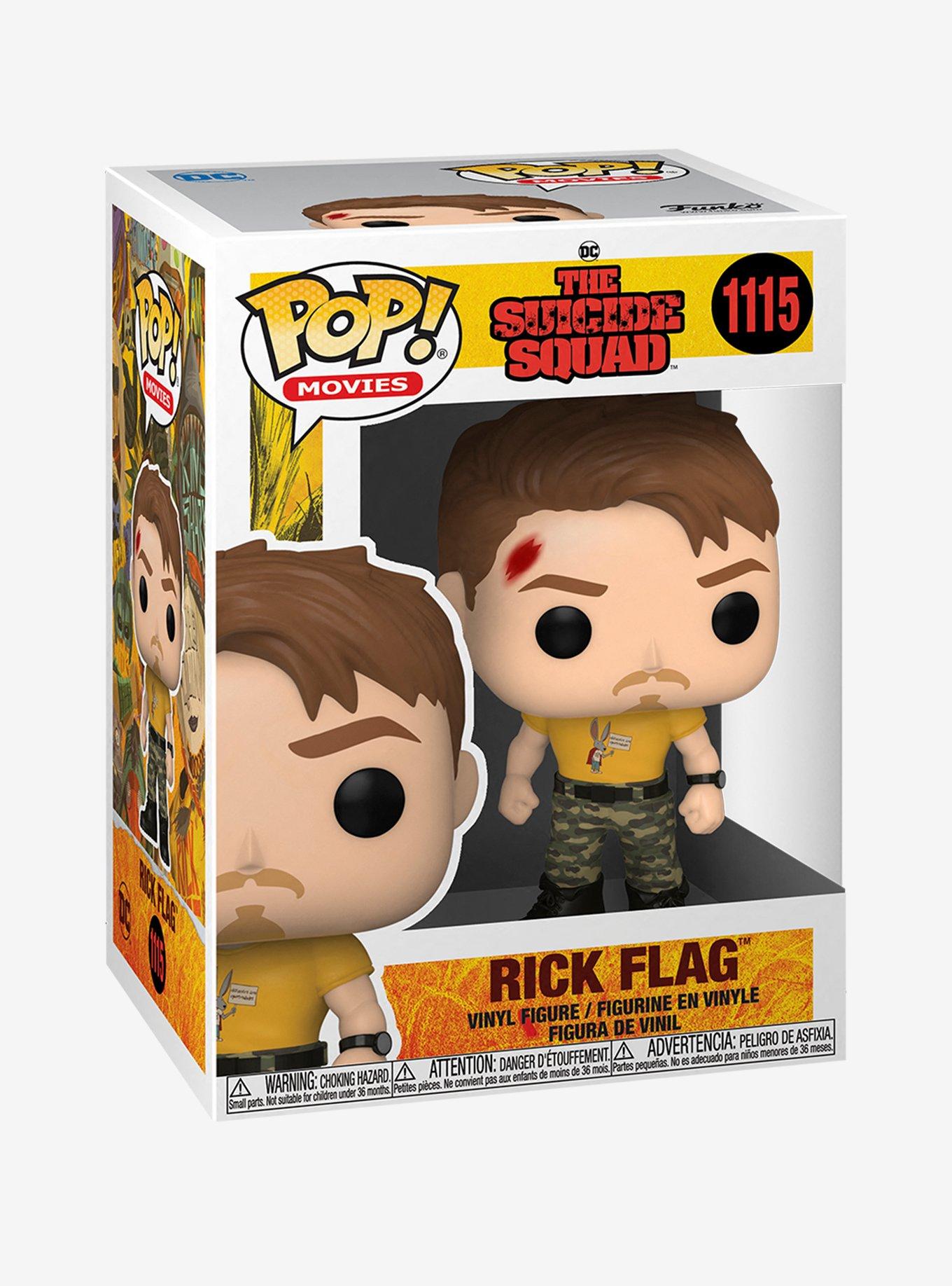 Funko Pop! Movies DC Comics The Suicide Squad Rick Flag Vinyl Figure, , alternate