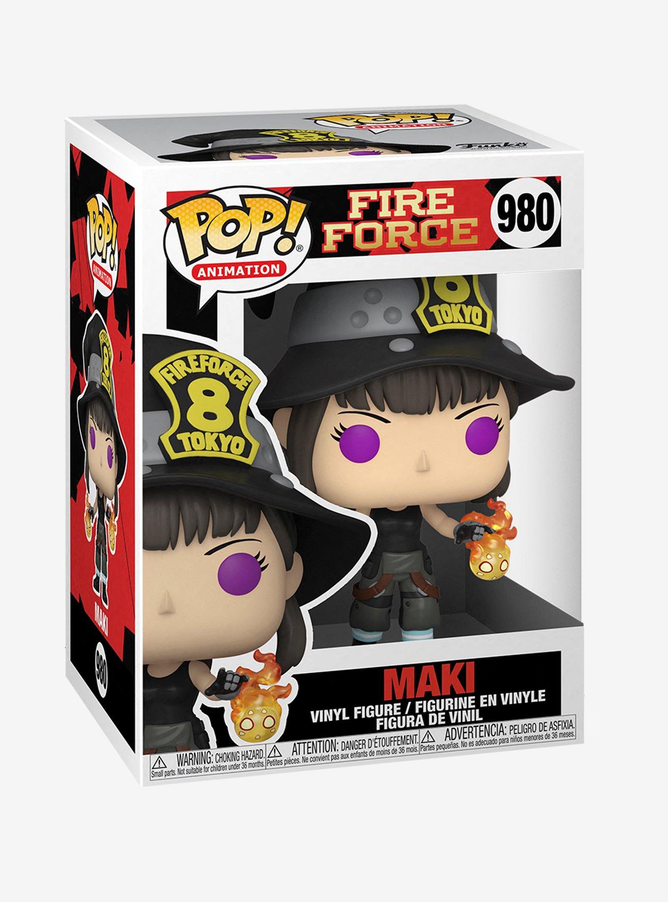 Funko Pop! Animation Fire Force Maki Vinyl Figure, , alternate