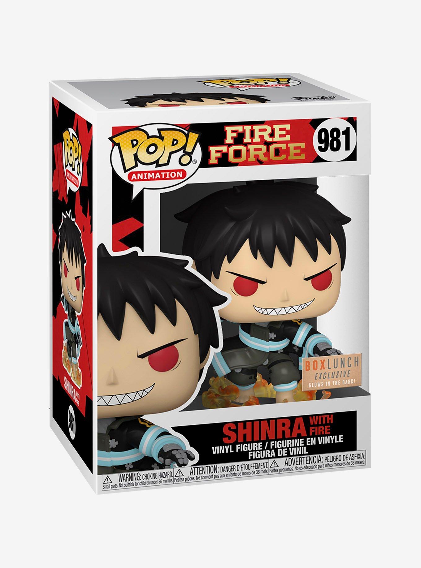 Funko Pop! Animation Fire Force Shinra with Fire Glow-in-the-Dark Vinyl Figure - BoxLunch Exclusive, , alternate