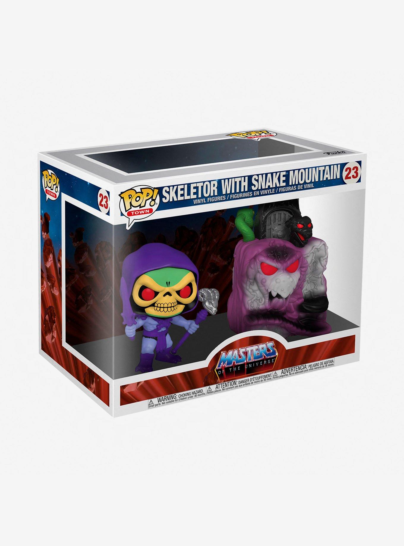 Funko Masters Of The Universe Pop! Town Skeletor With Snake Mountain Vinyl Figure Set, , alternate