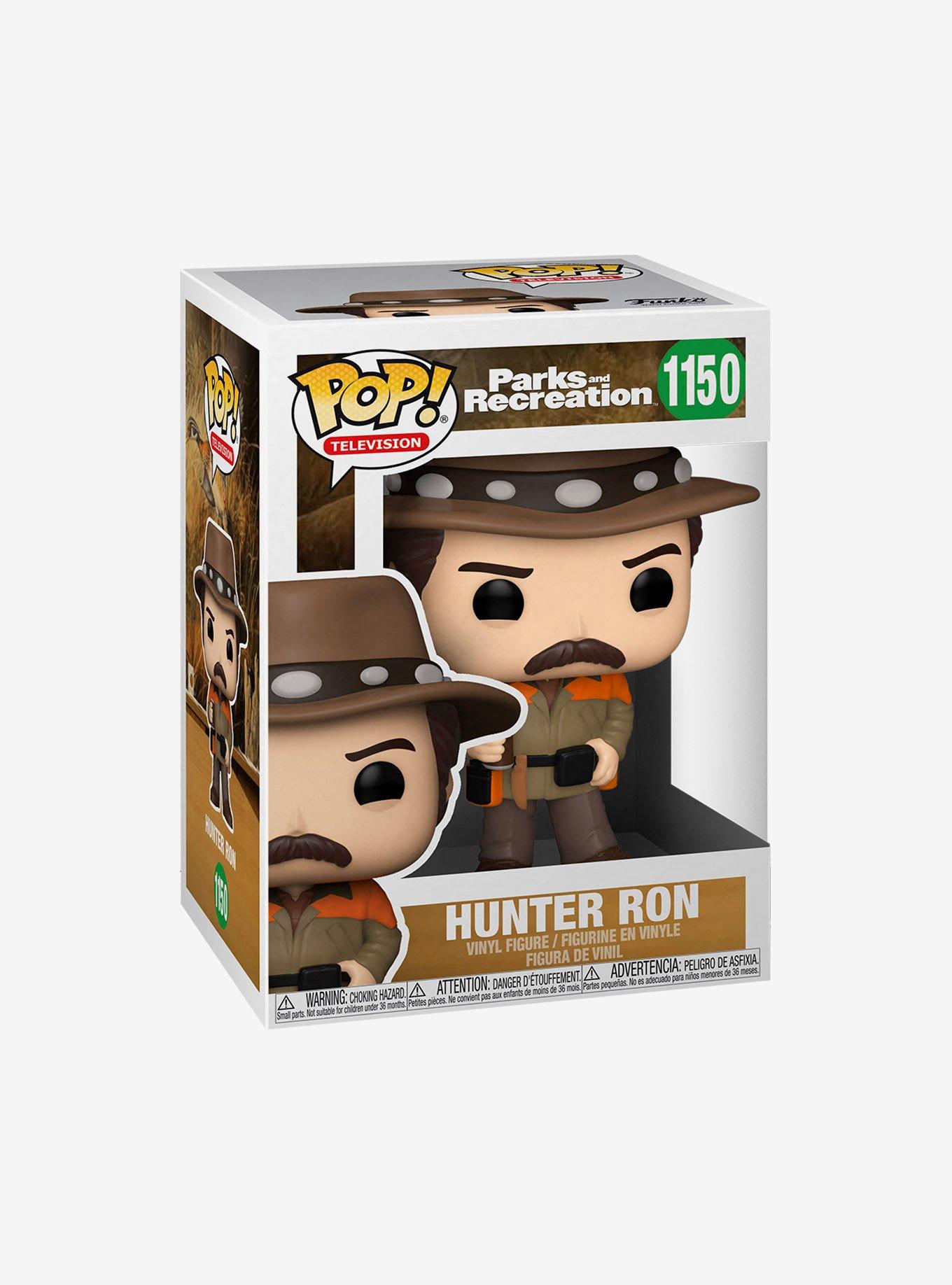 Funko Parks And Recreation Pop! Television Hunter Ron Vinyl Figure, , alternate
