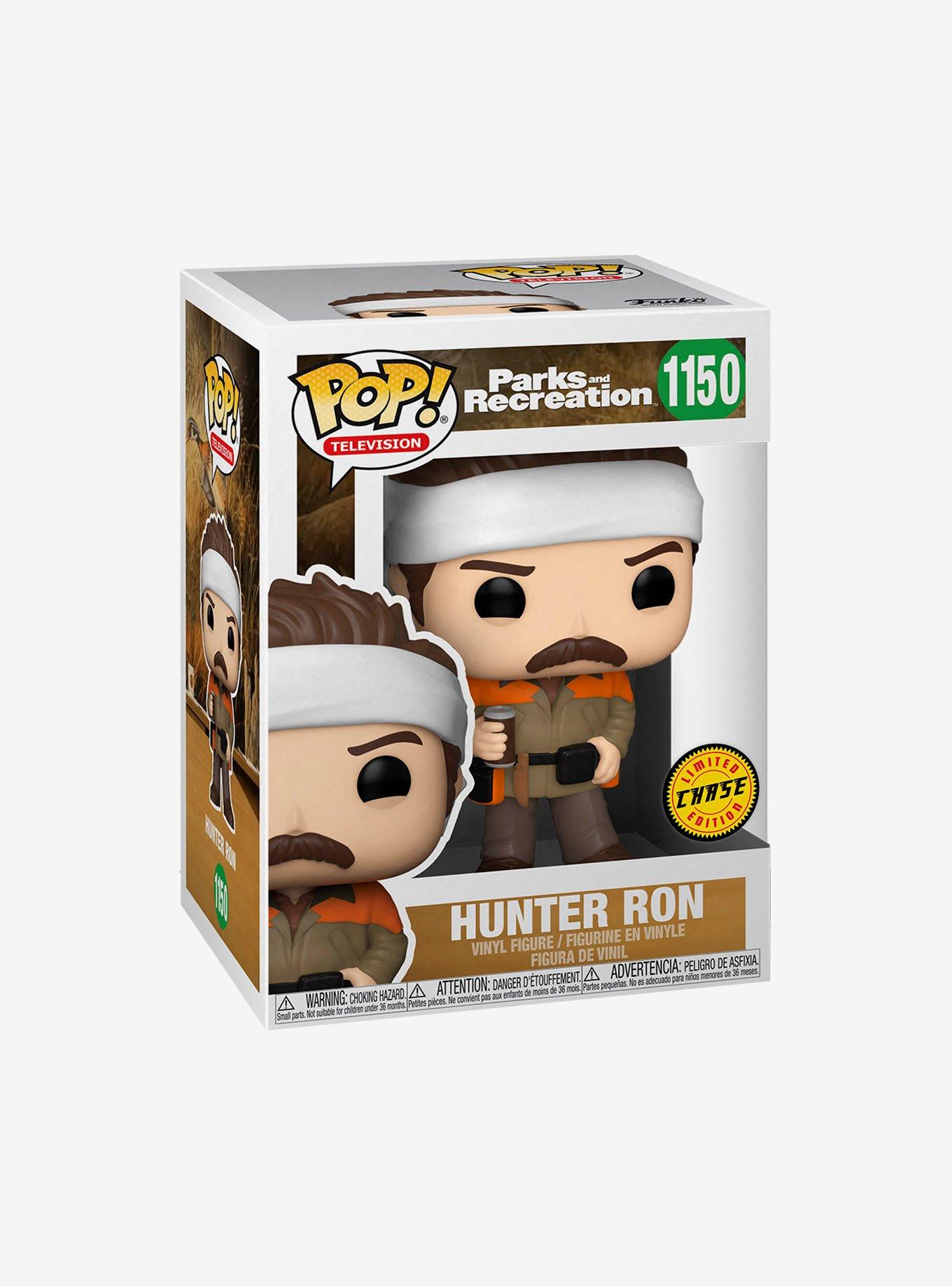 Funko Parks And Recreation Pop! Television Hunter Ron Vinyl Figure, , alternate