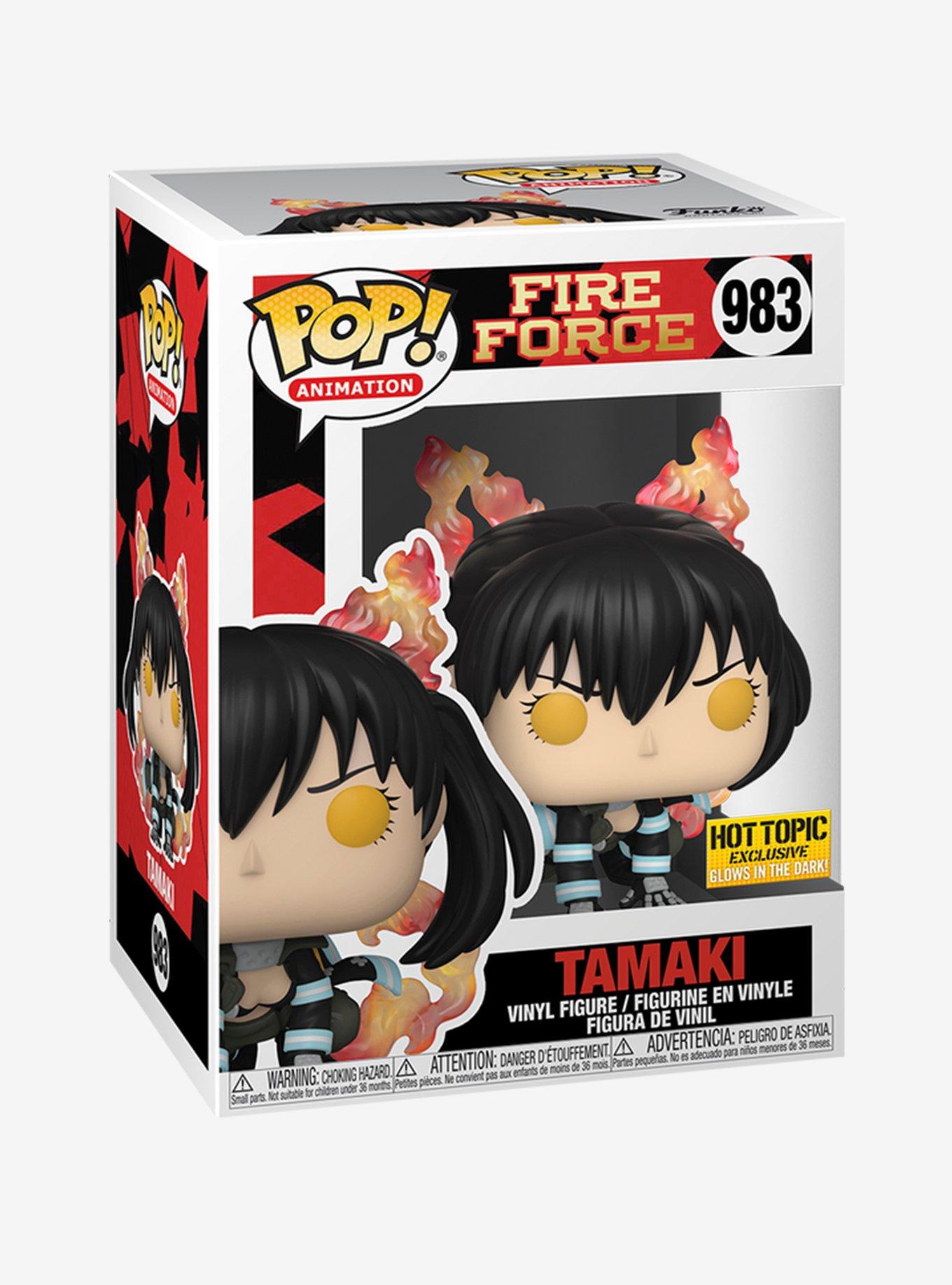Funko Fire Force Pop! Animation Tamaki Glow-In-The-Dark Vinyl Figure Hot Topic Exclusive, , alternate