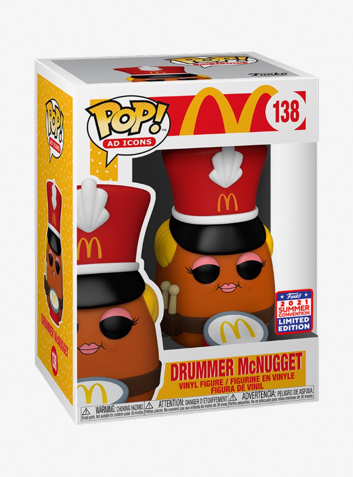 Funko McDonald's Pop! Ad Icons Drummer McNugget Vinyl Figure Summer Convention Exclusive, , alternate