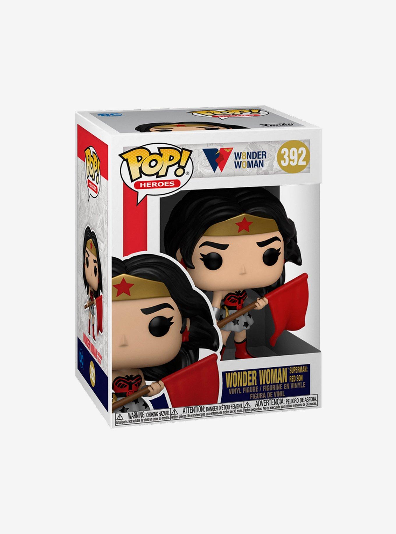 Funko DC Comics Wonder Woman 80th Anniversary Pop! Heroes Wonder Woman (Superman: Red Son) Vinyl Figure, , alternate