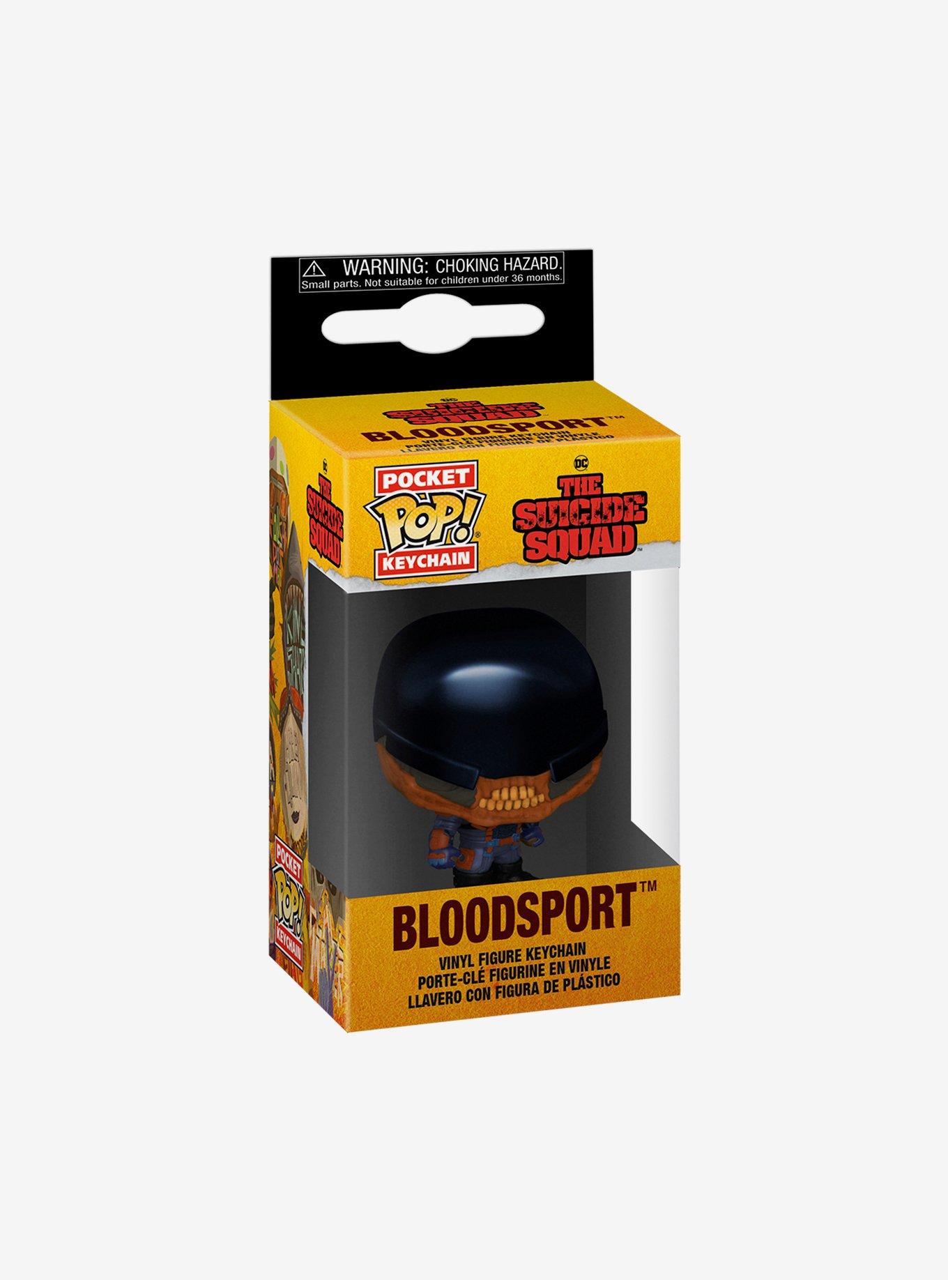 Funko DC Comics The Suicide Squad Pocket Pop! Bloodsport Vinyl Key Chain, , alternate