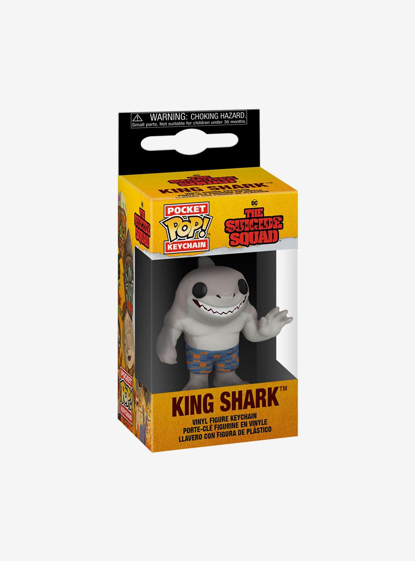 Funko DC Comics The Suicide Squad Pocket Pop! King Shark Vinyl Key Chain, , alternate