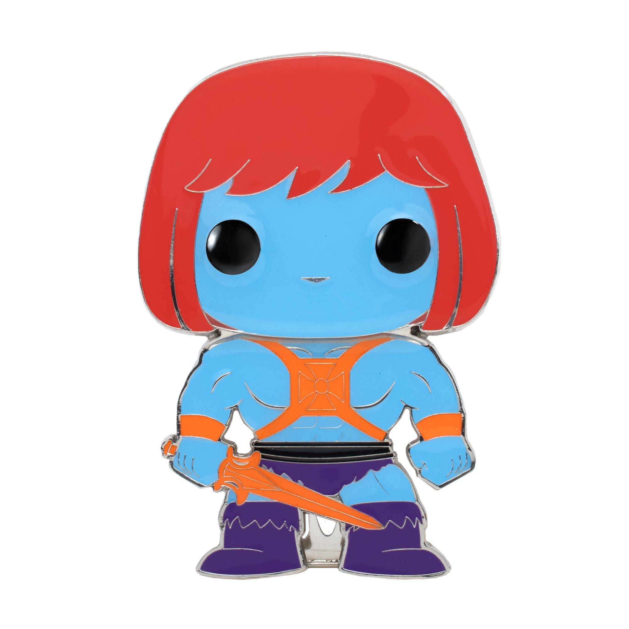 Funko Masters Of The Universe Pop! He-Man (With Blue Chase) Enamel Pin, , alternate