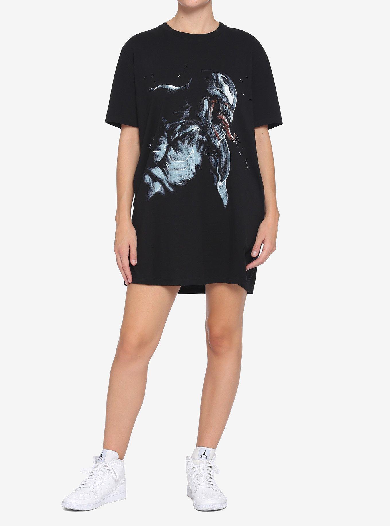 Her Universe Marvel Venom T-Shirt Dress, MULTI, alternate