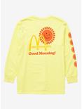 McDonald’s Good Morning Long Sleeve T-Shirt - BoxLunch Exclusive, LIGHT YELLOW, alternate
